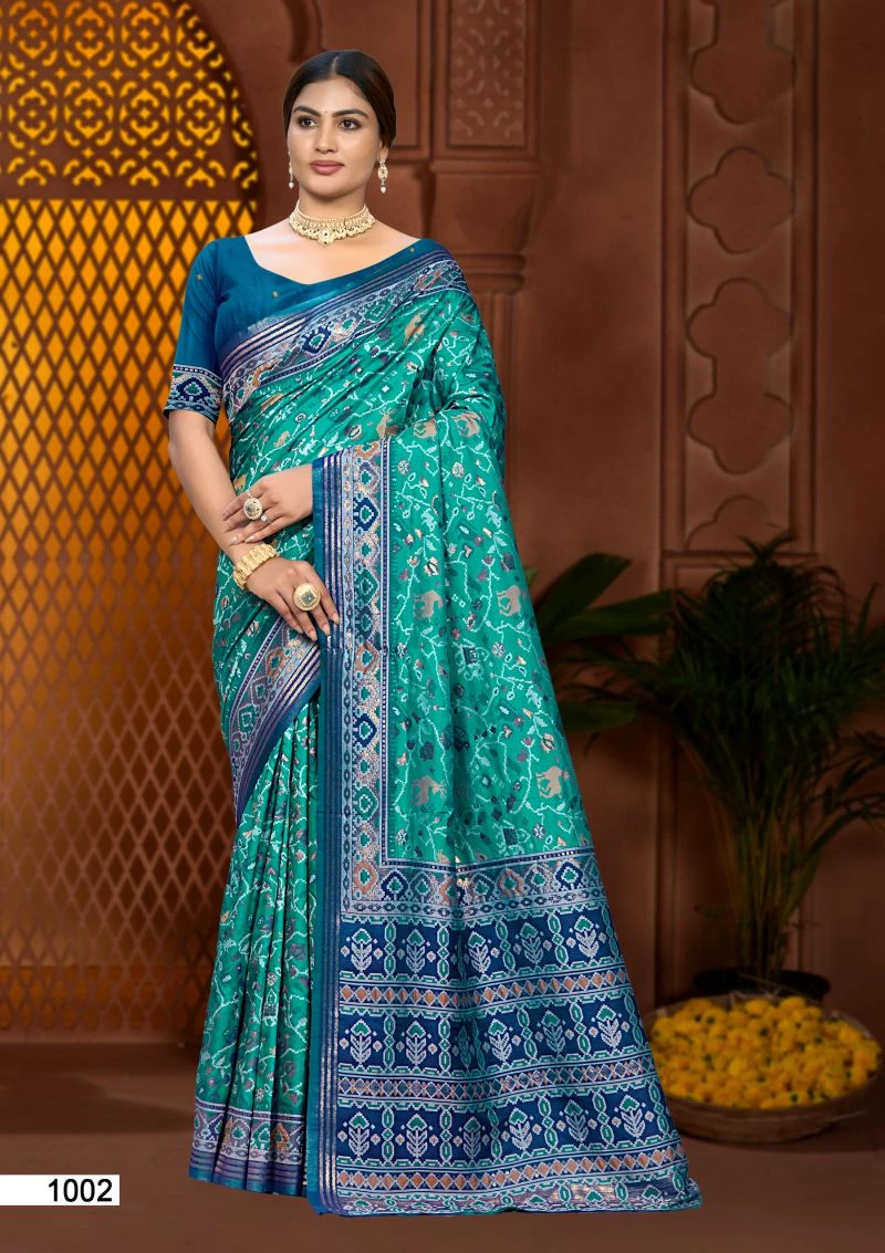 Bunawat Prerana Silk Soft Silk Zari Weaving Saree Collection 7