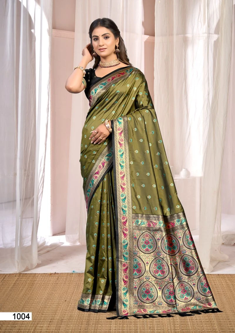 Bunawat Sonam Silk Vol 4 Soft Silk Party Wear Premium Saree 3