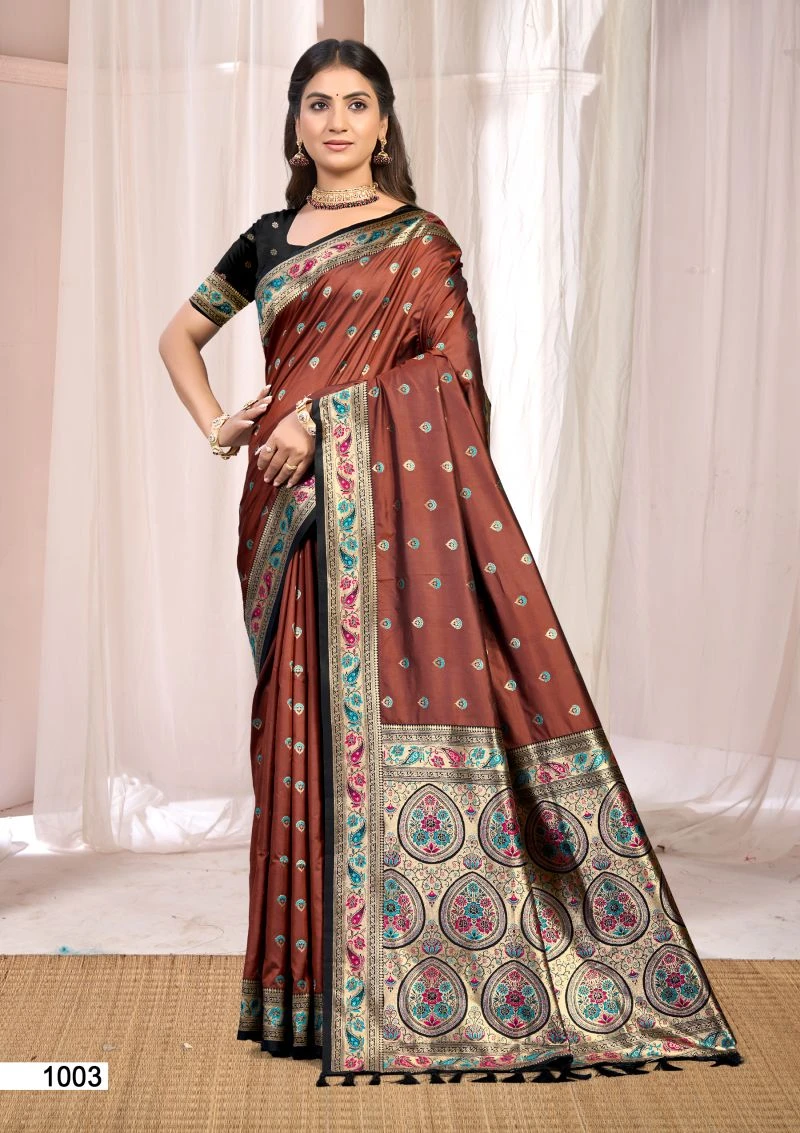 Bunawat Sonam Silk Vol 4 Soft Silk Party Wear Premium Saree 6