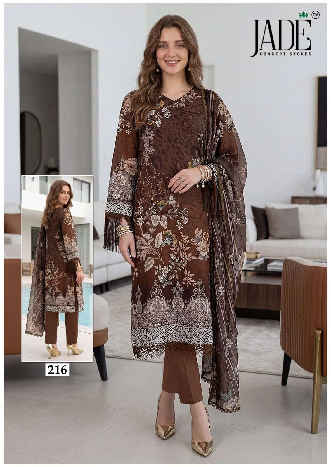 Chevron Exclusive Heavy Cotton Vol 22 Ready Made Collection - Readymade Dress 9