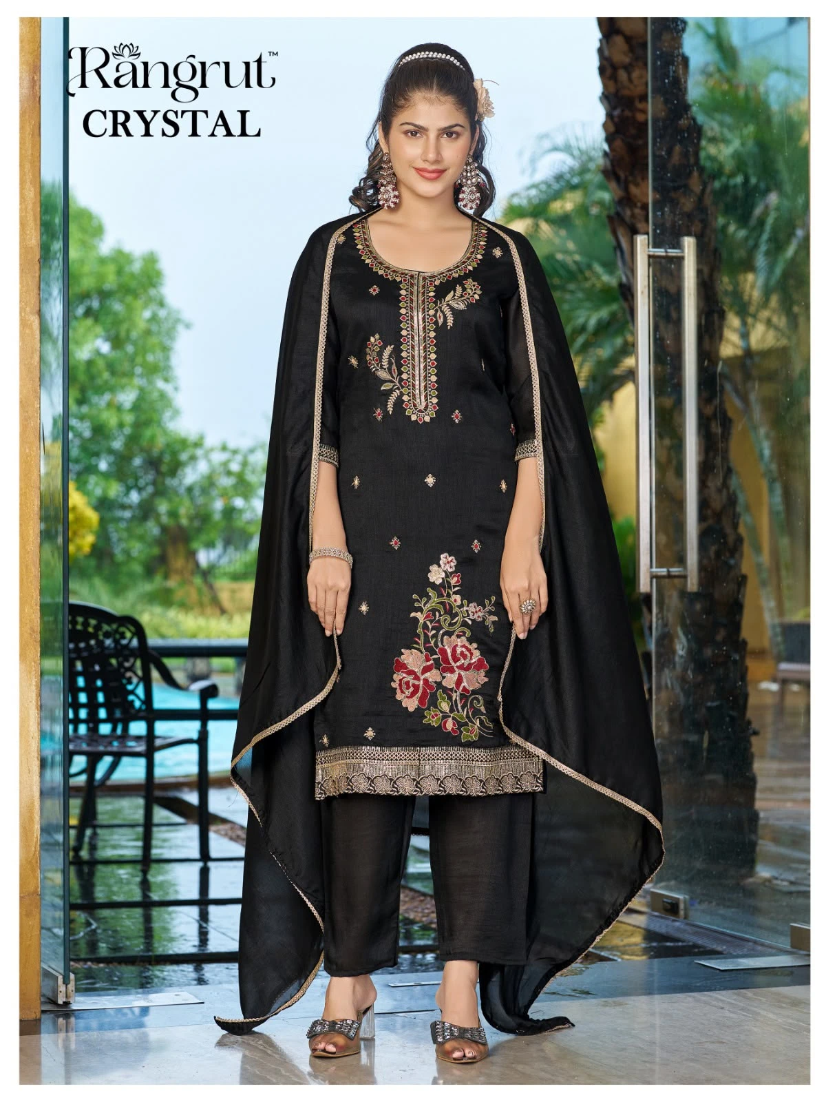 Crystal Straight Cut Ready Dress Ramgrut Wholesale 10