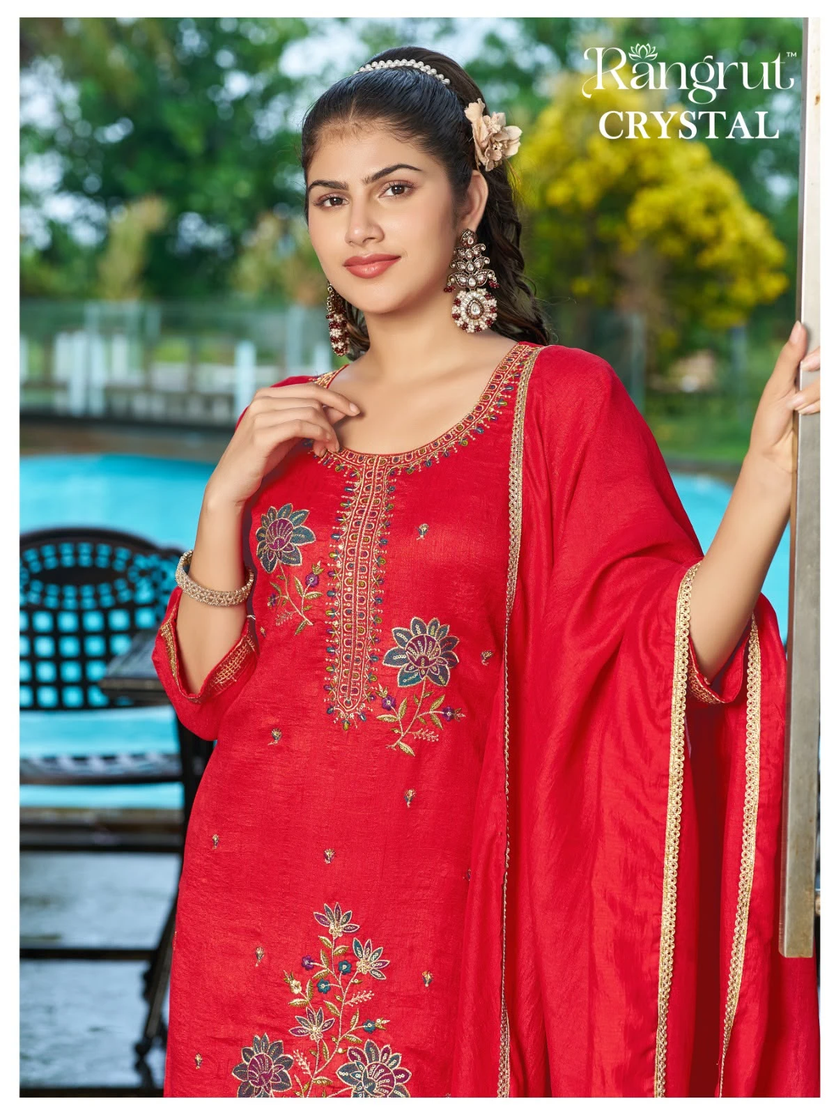 Crystal Straight Cut Ready Dress Ramgrut Wholesale 12