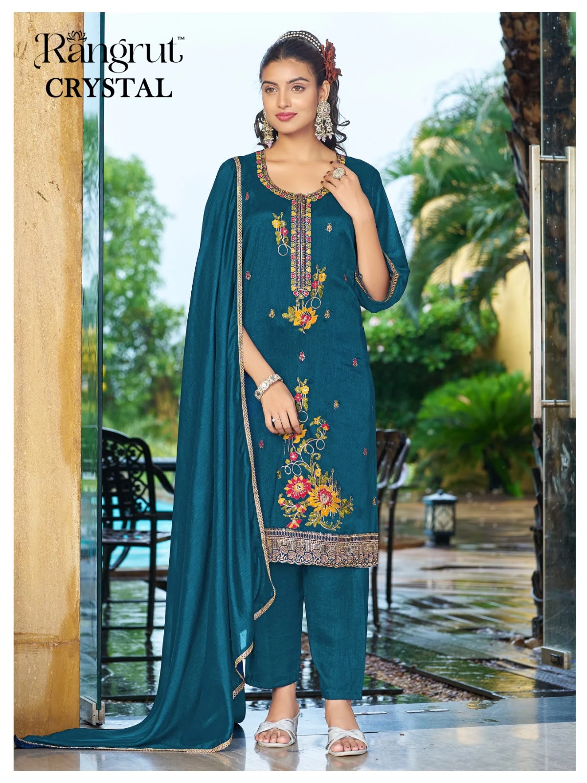 Crystal Straight Cut Ready Dress Ramgrut Wholesale 13