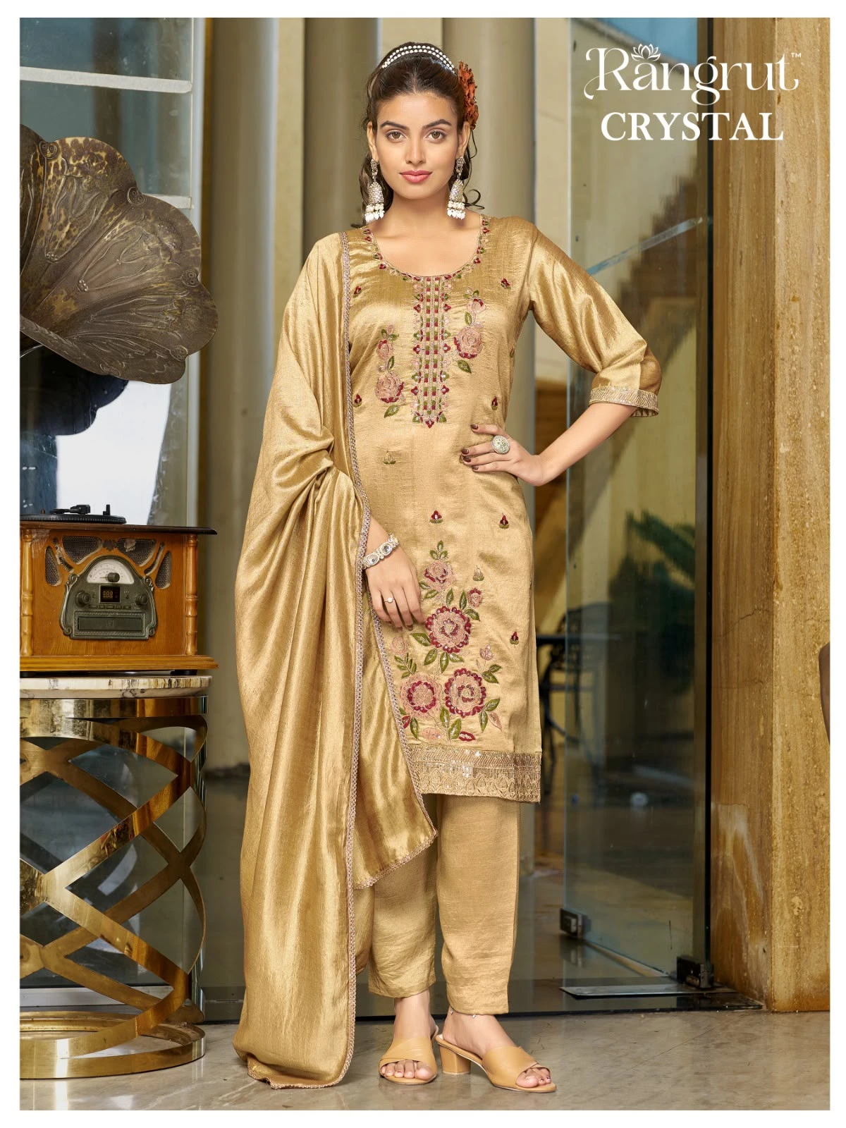 Crystal Straight Cut Ready Dress Ramgrut Wholesale 14