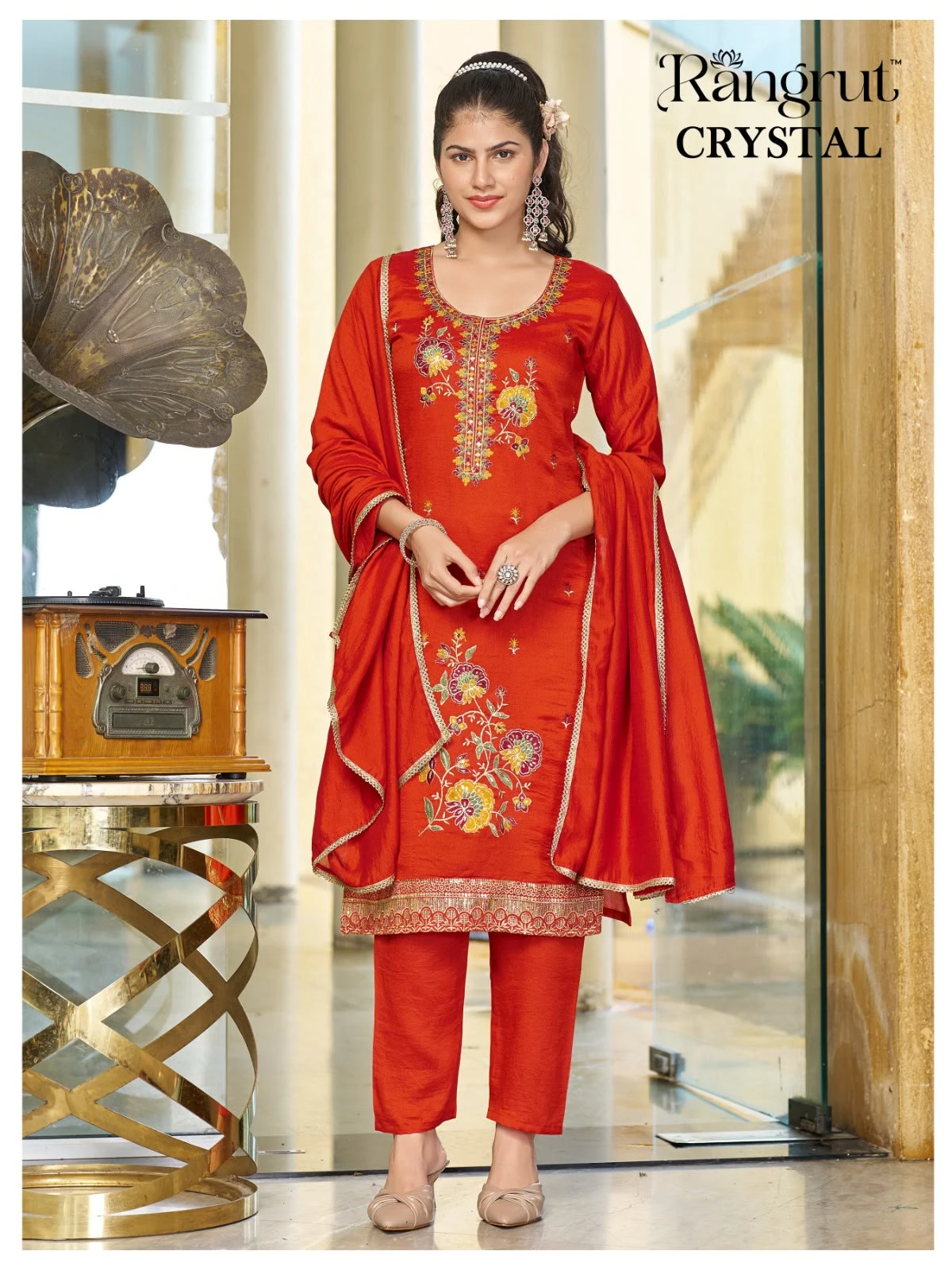 Crystal Straight Cut Ready Dress Ramgrut Wholesale 3