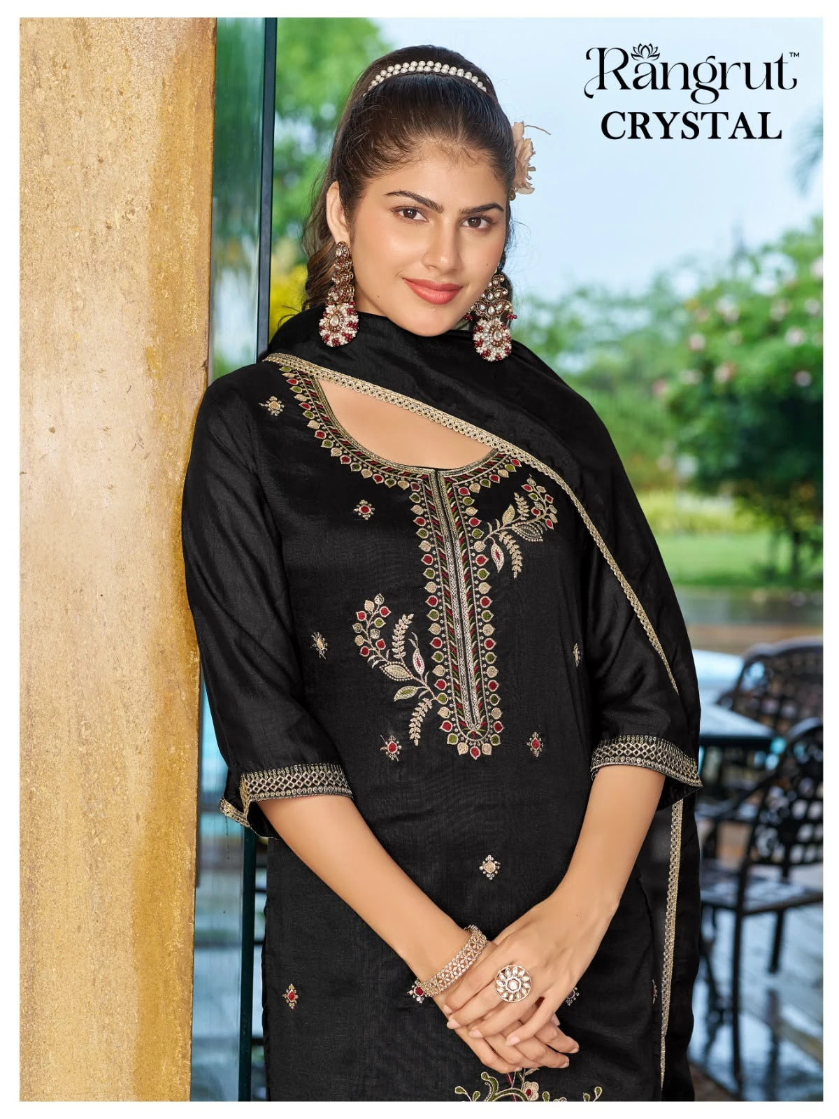 Crystal Straight Cut Ready Dress Ramgrut Wholesale 5