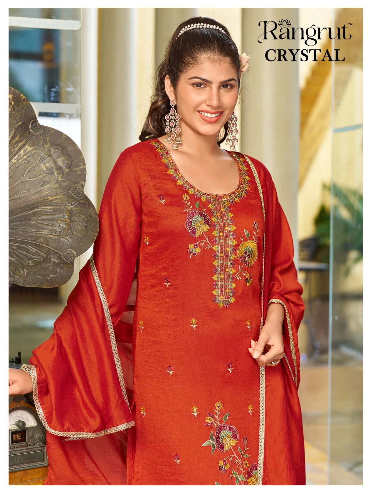 Crystal Straight Cut Ready Dress Ramgrut Wholesale 8