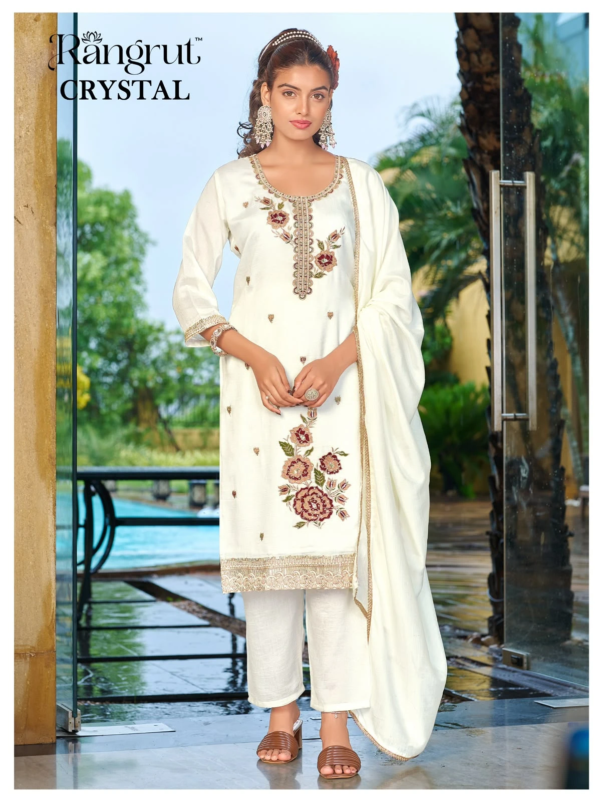 Crystal Straight Cut Ready Dress Ramgrut Wholesale 9