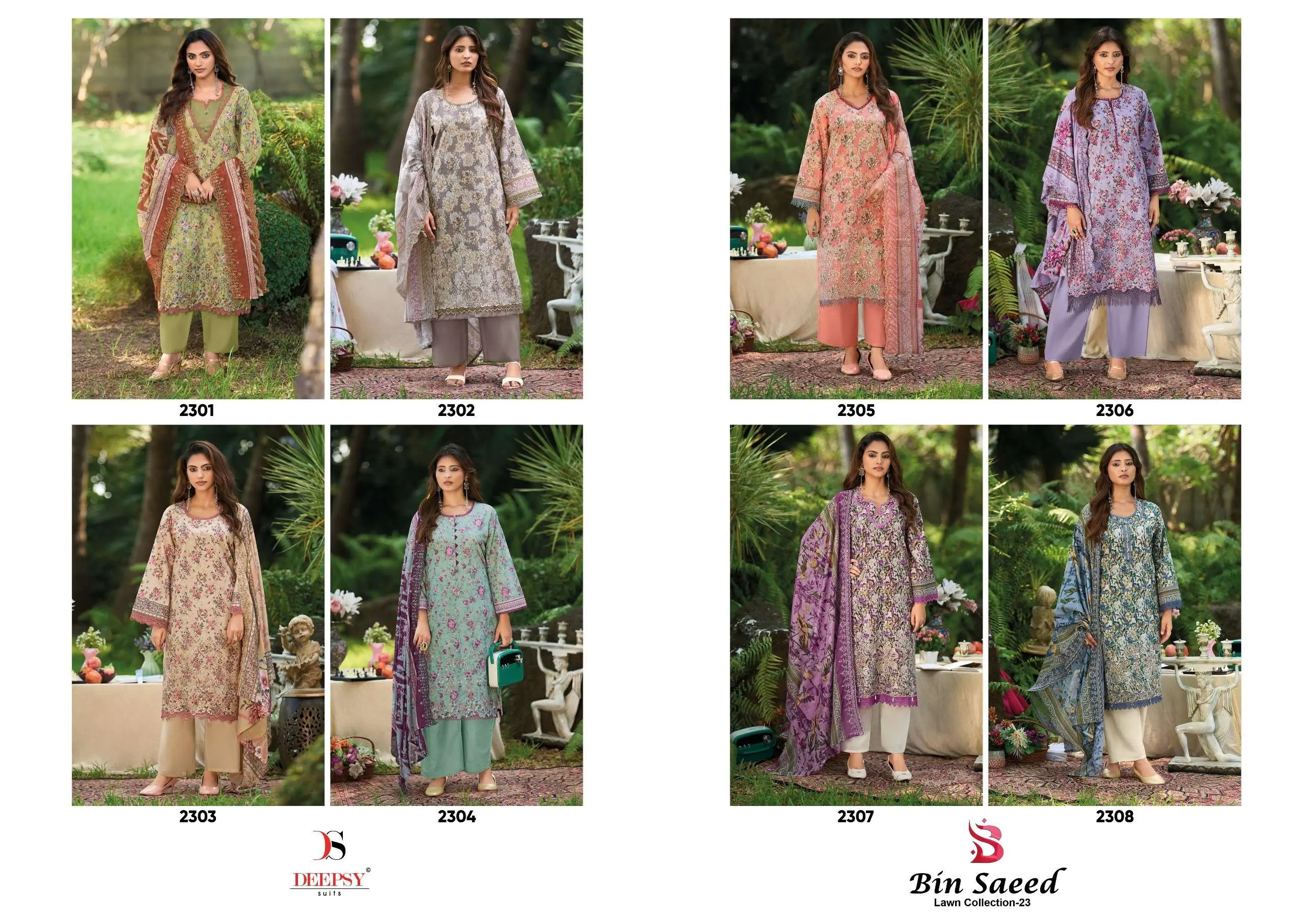 Deepsy Suits Bin Saeed Lawn Collection Vol 23 10