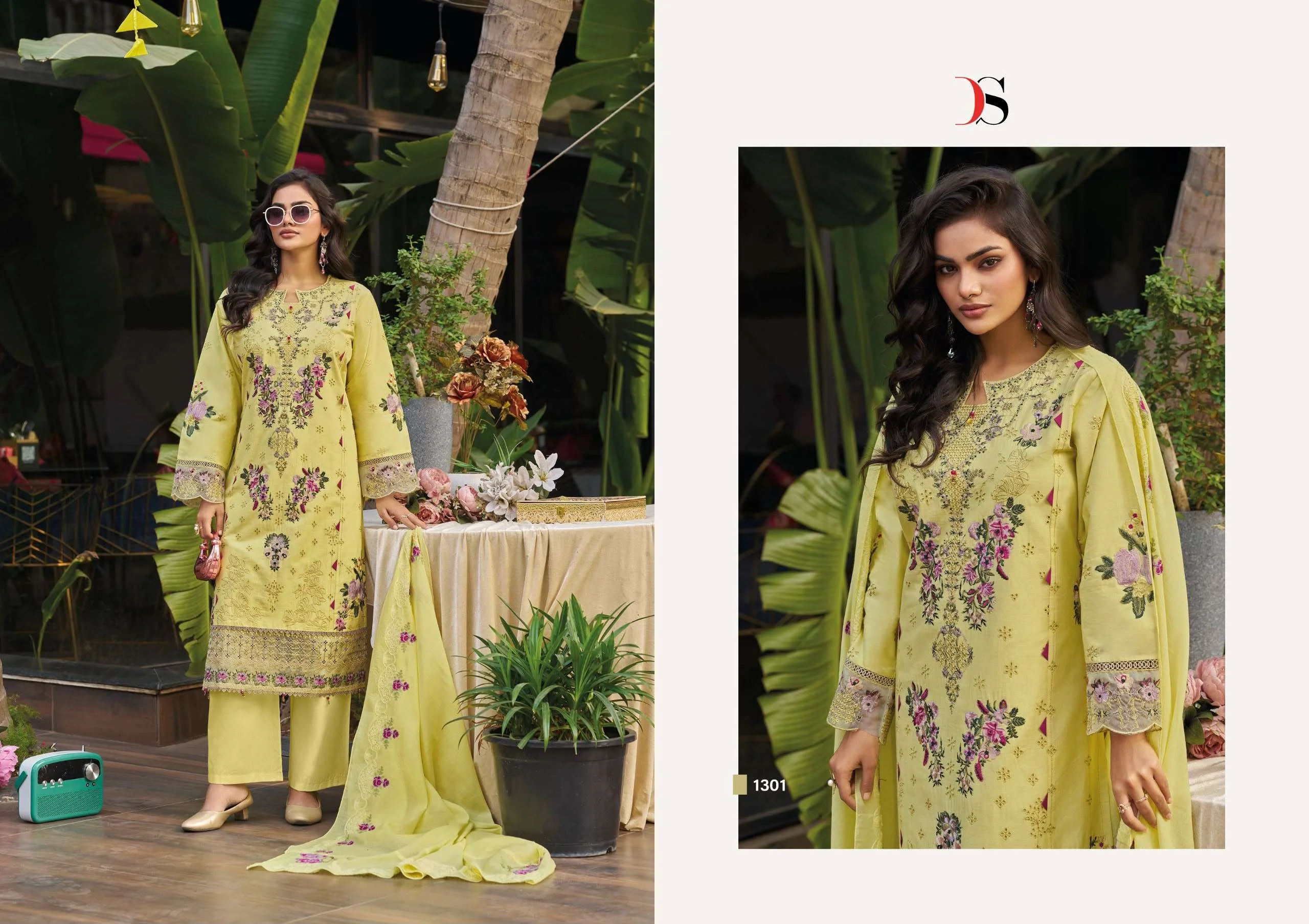 Deepsy Suits Elaf Premium Luxury Lawn Collection Vol 13 2