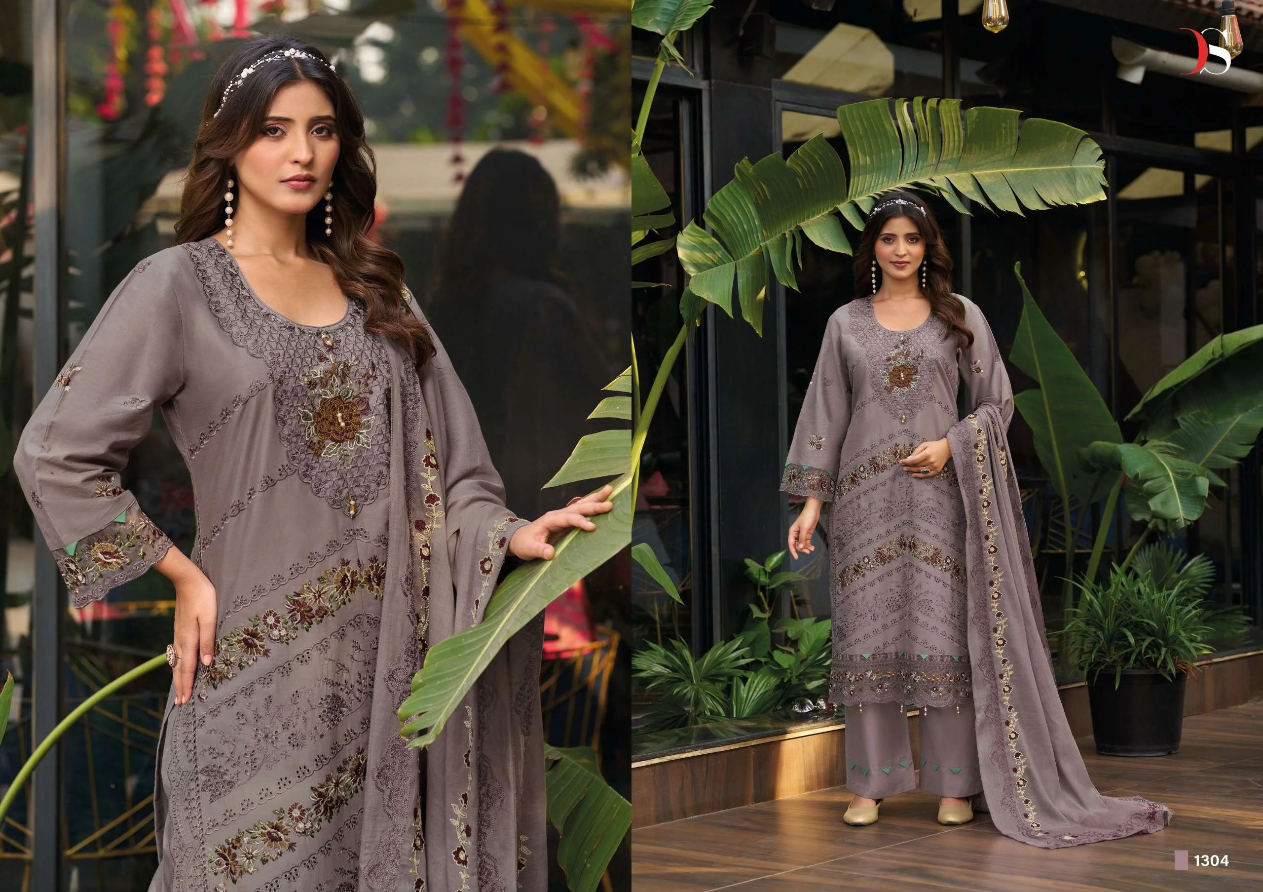 Deepsy Suits Elaf Premium Luxury Lawn Collection Vol 13 5