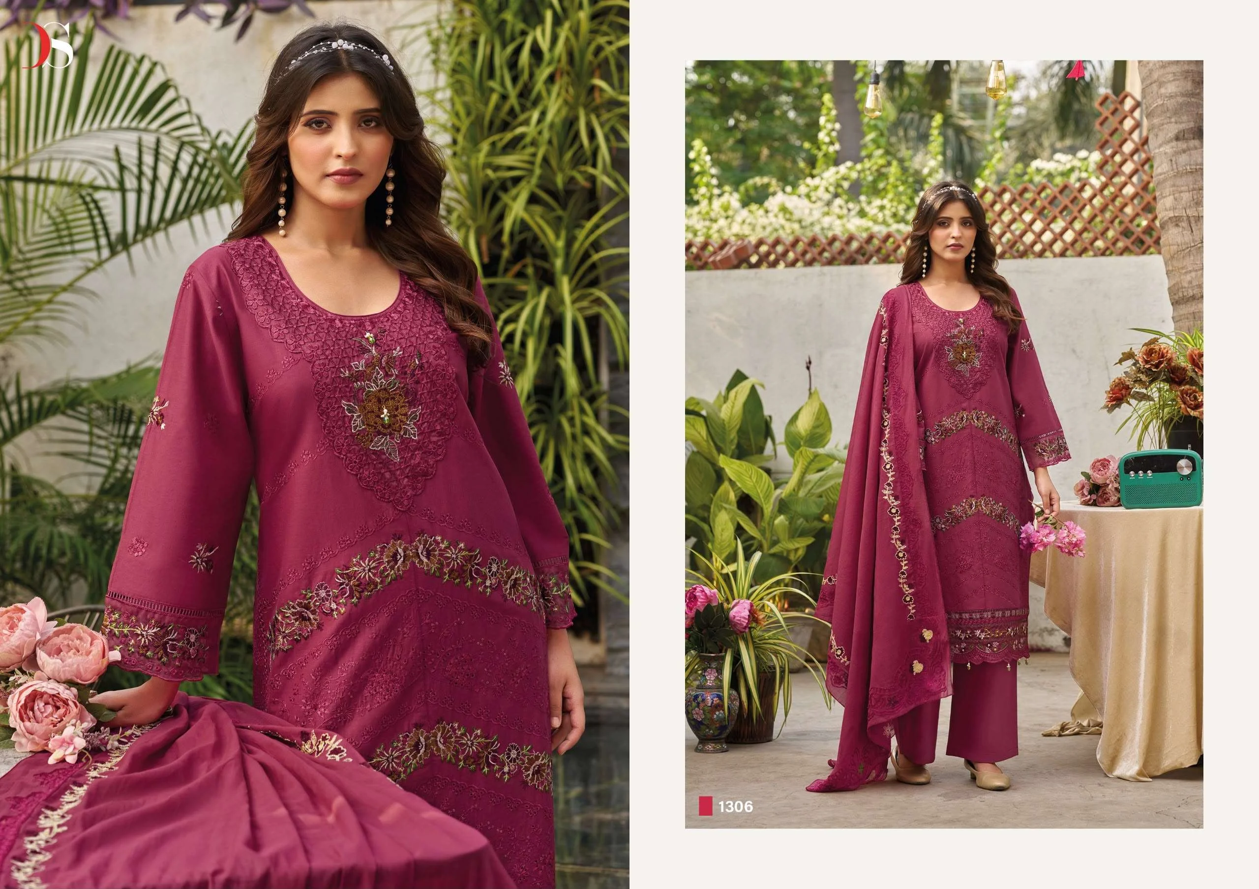 Deepsy Suits Elaf Premium Luxury Lawn Collection Vol 13 7