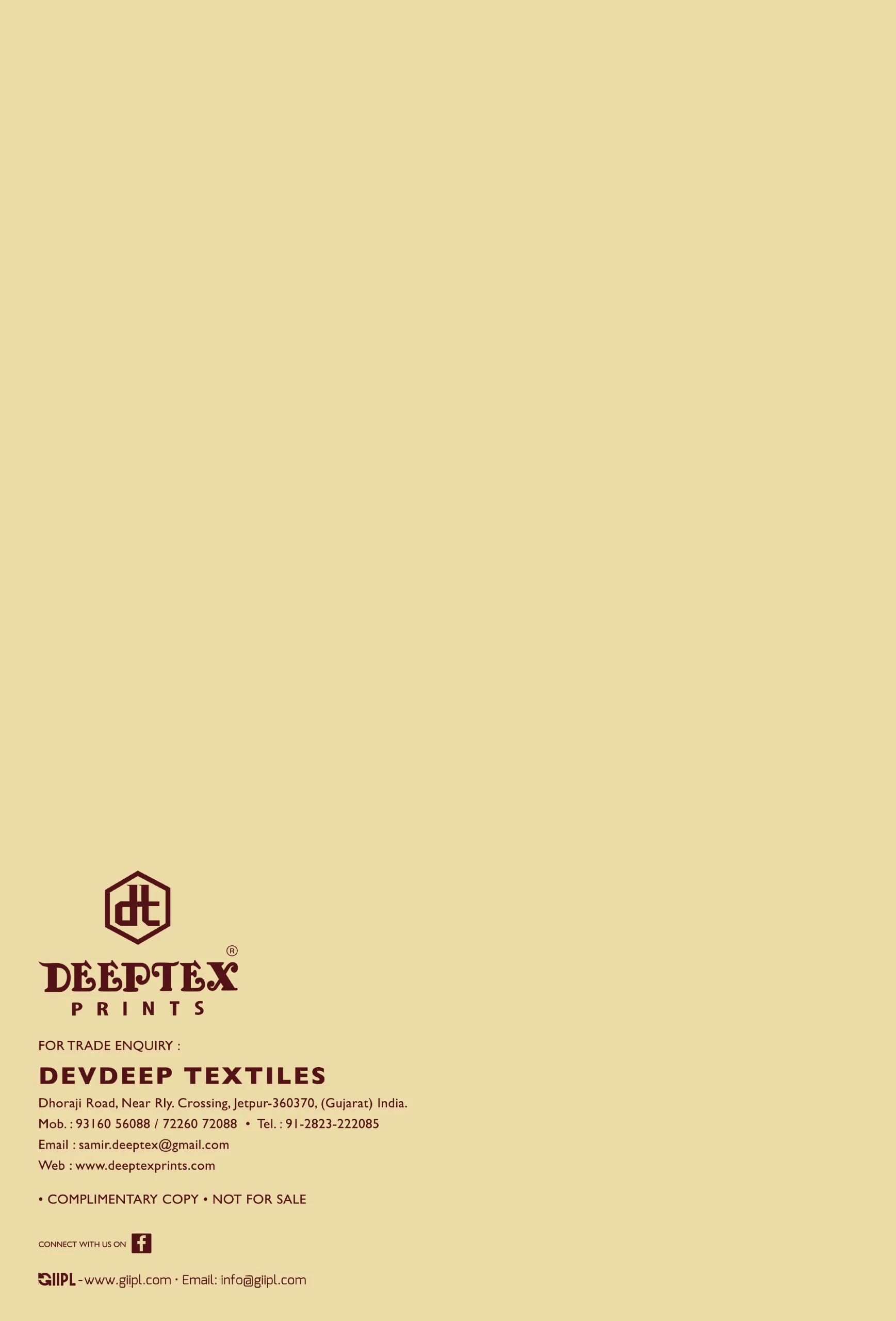 Deeptex Mother India Vol 60 6