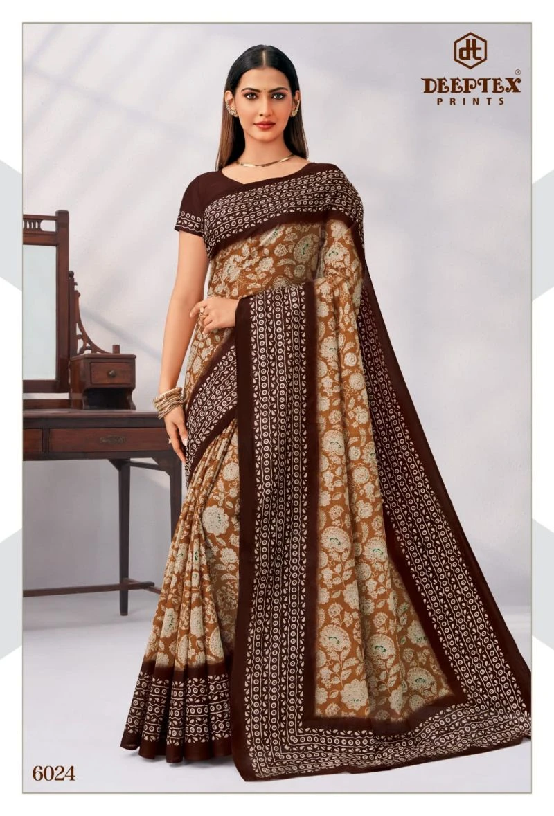 Deeptex Mother India Vol 60 Cotton Printed Saree 31