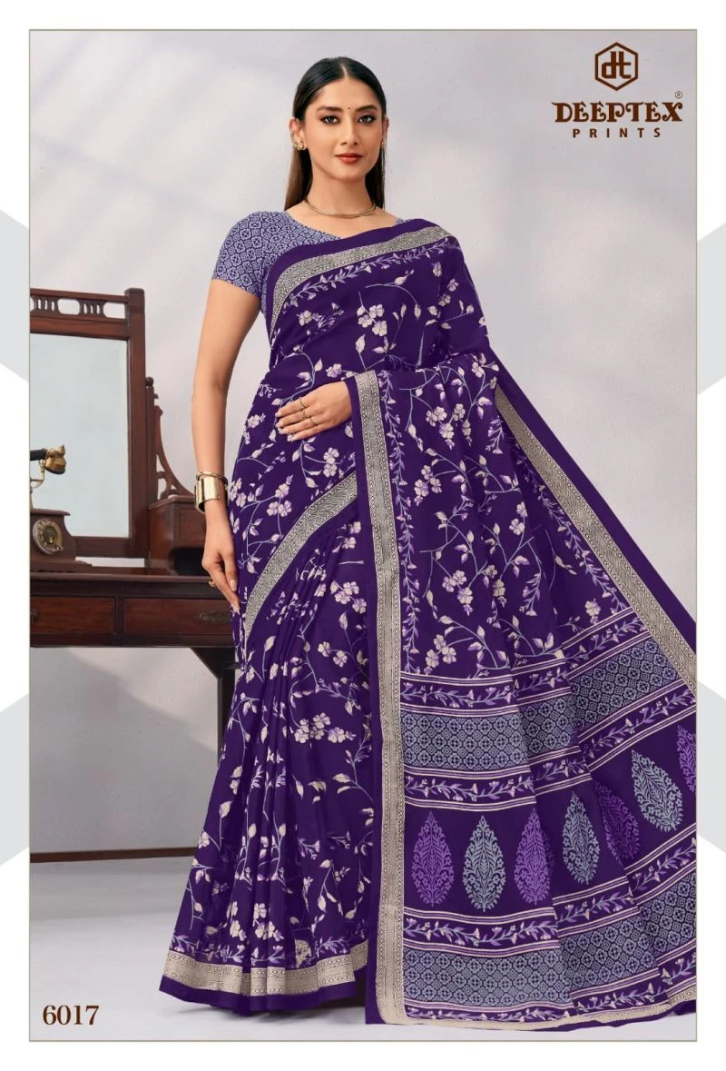 Deeptex Mother India Vol 60 Cotton Printed Saree 32