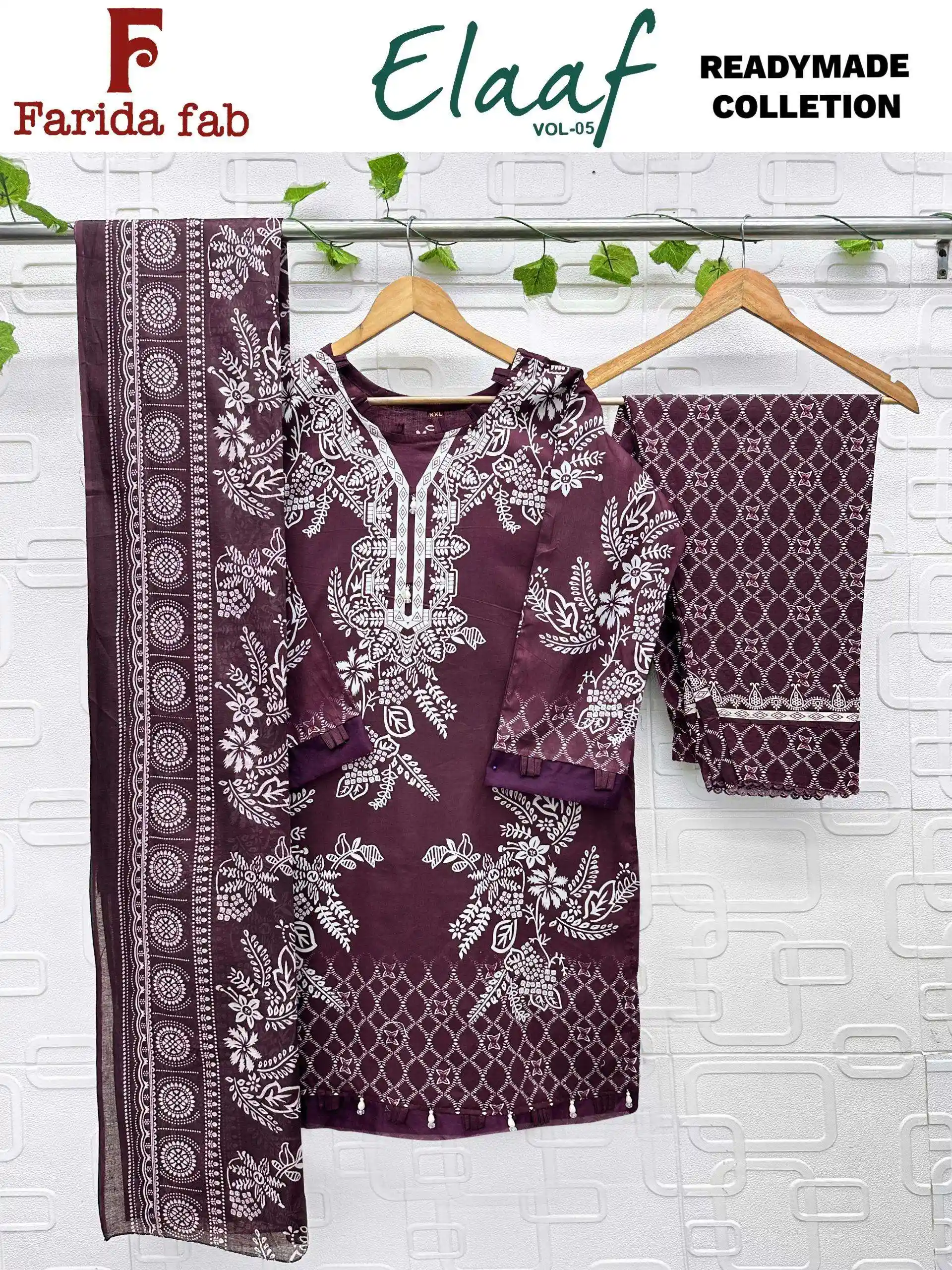 Elaaf Vol 5 Ready Made Collection - Readymade Dress 5