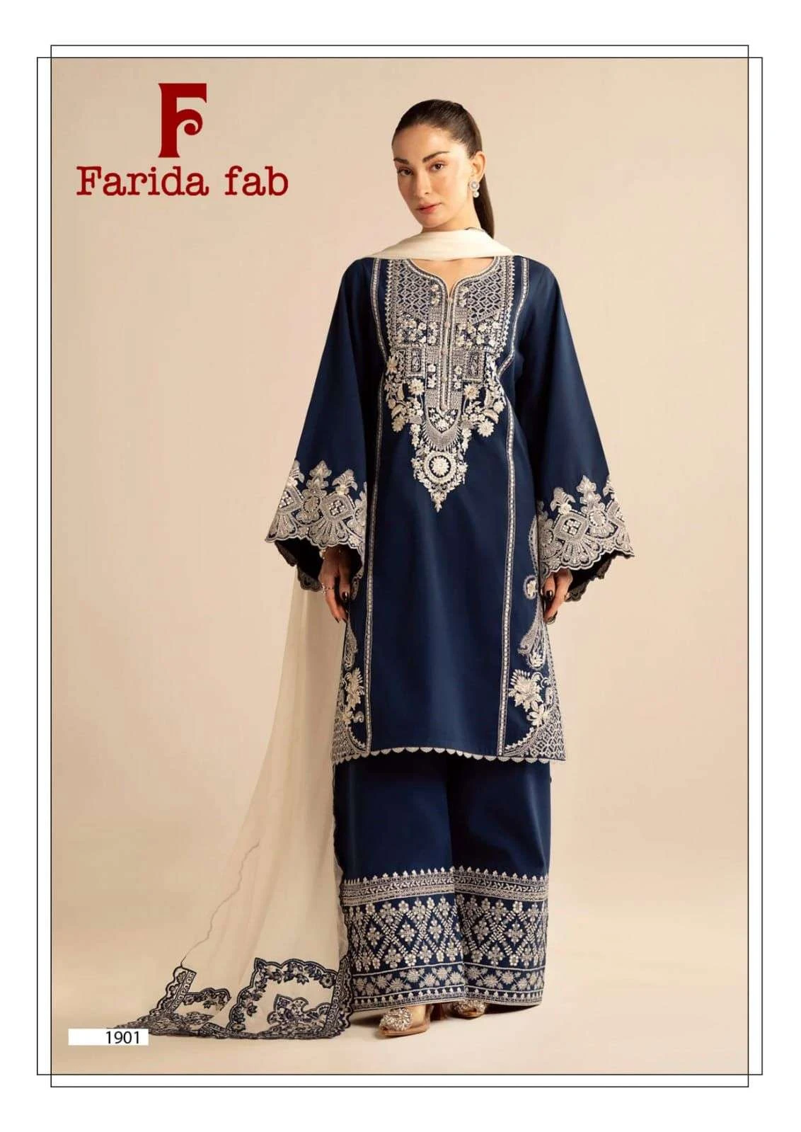 Farida Fab Chevron Vol 19 - Readymade Dress 5