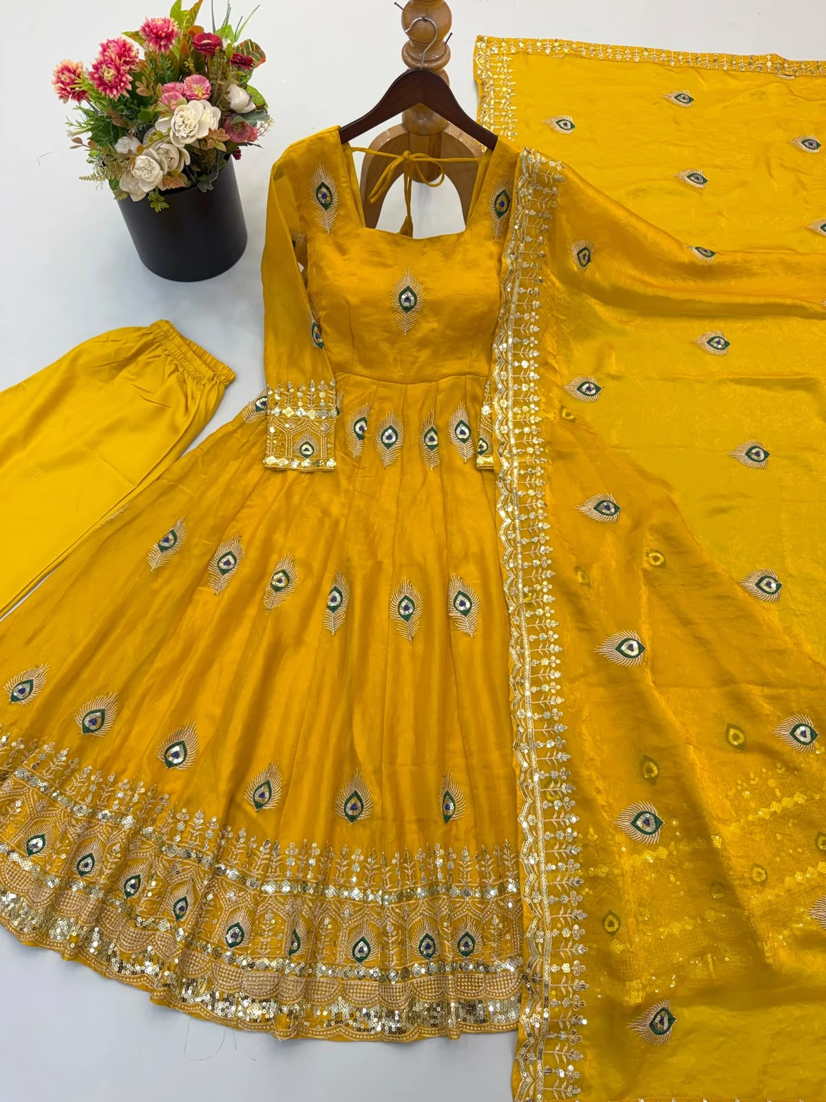 Fendy Silk Full Flair Anarkali 2026 Collection Wholesale 16