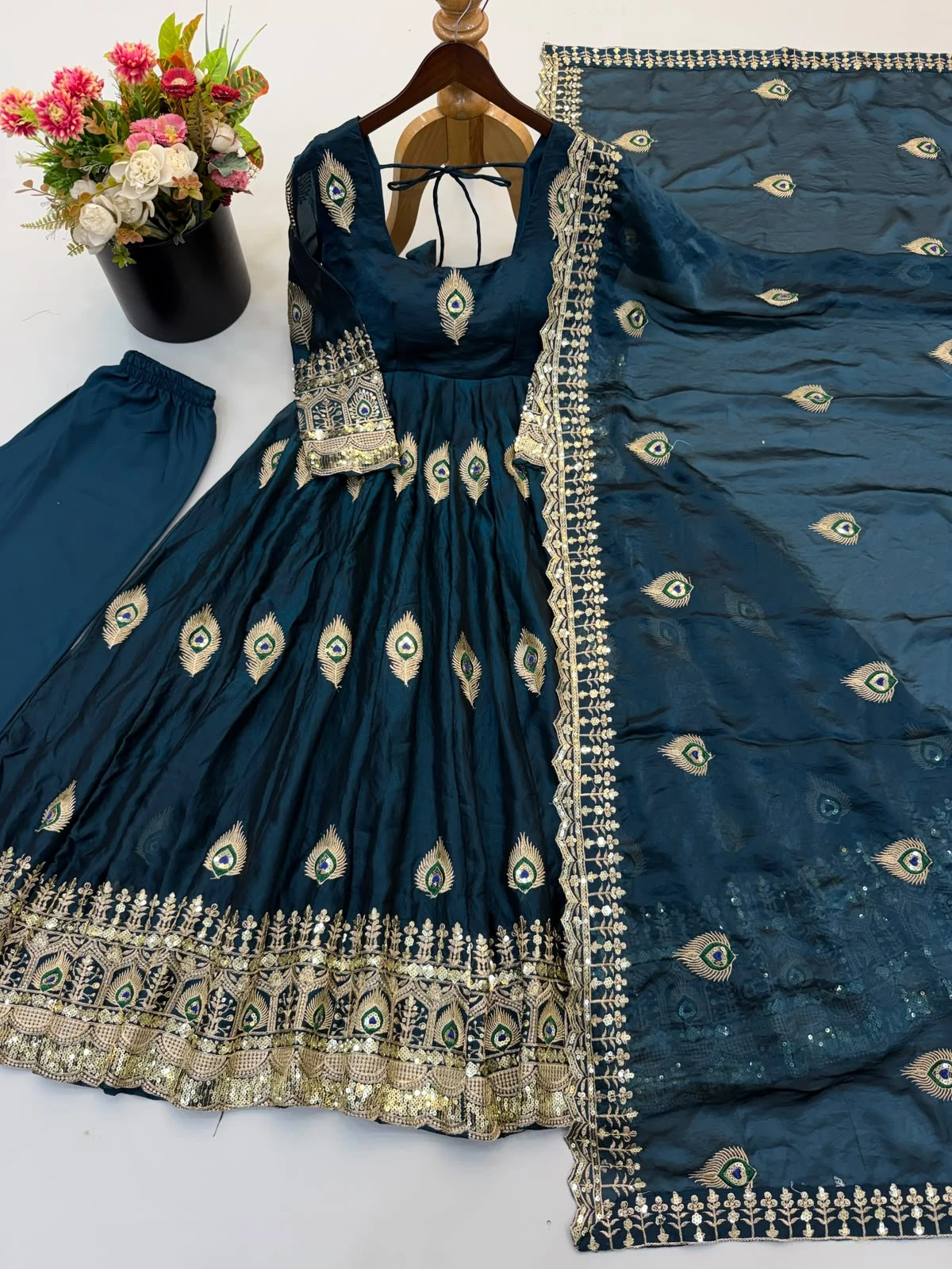 Fendy Silk Full Flair Anarkali 2026 Collection Wholesale 18