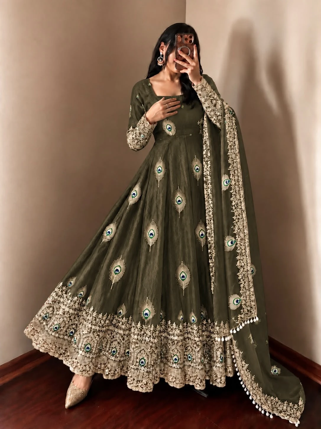 Fendy Silk Full Flair Anarkali 2026 Collection Wholesale 20