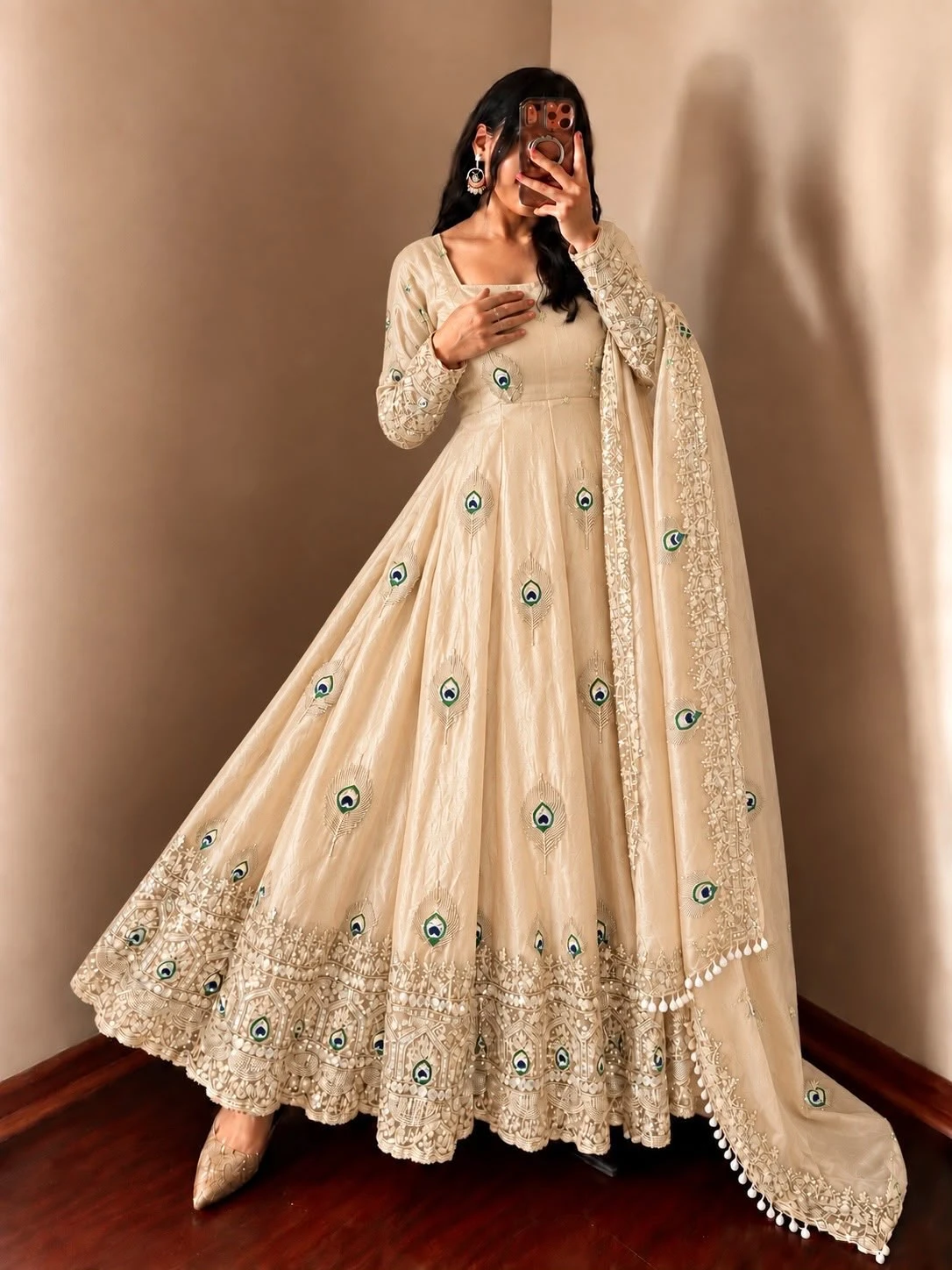 Fendy Silk Full Flair Anarkali 2026 Collection Wholesale 22