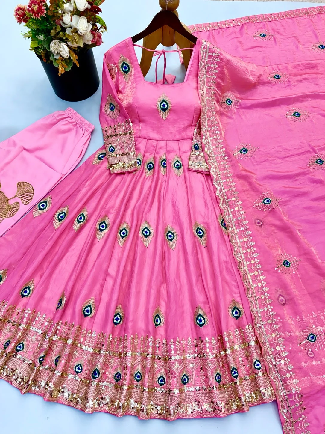 Fendy Silk Full Flair Anarkali 2026 Collection Wholesale 24