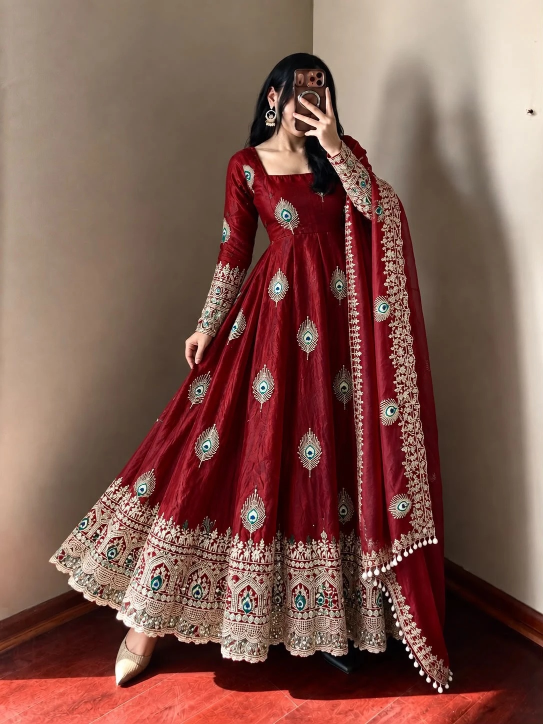 Fendy Silk Full Flair Anarkali 2026 Collection Wholesale 29