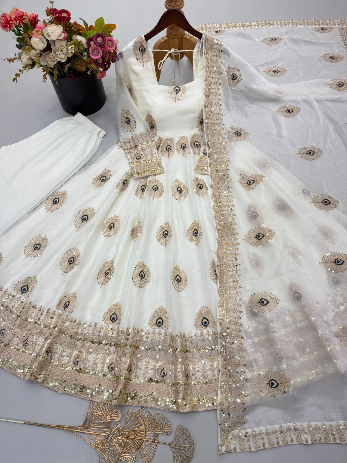 Fendy Silk Full Flair Anarkali 2026 Collection Wholesale 30