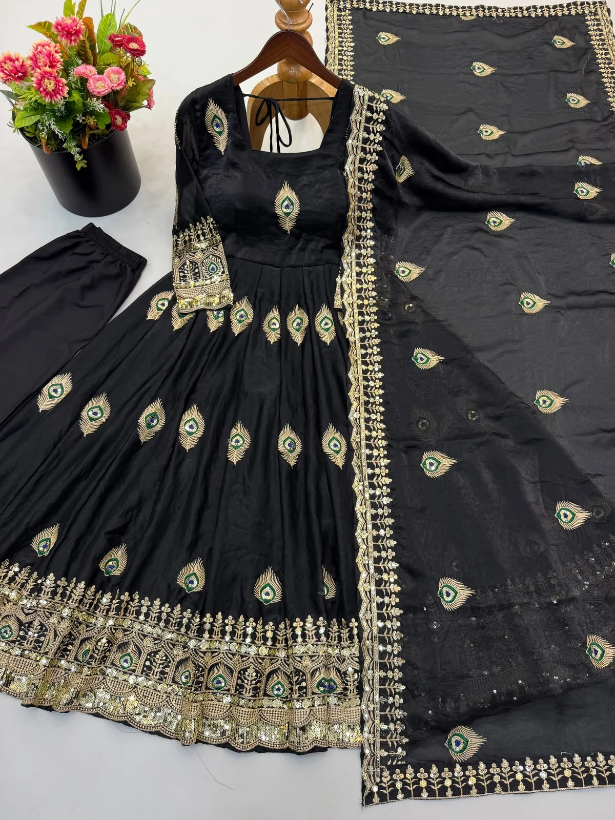 Fendy Silk Full Flair Anarkali 2026 Collection Wholesale 9