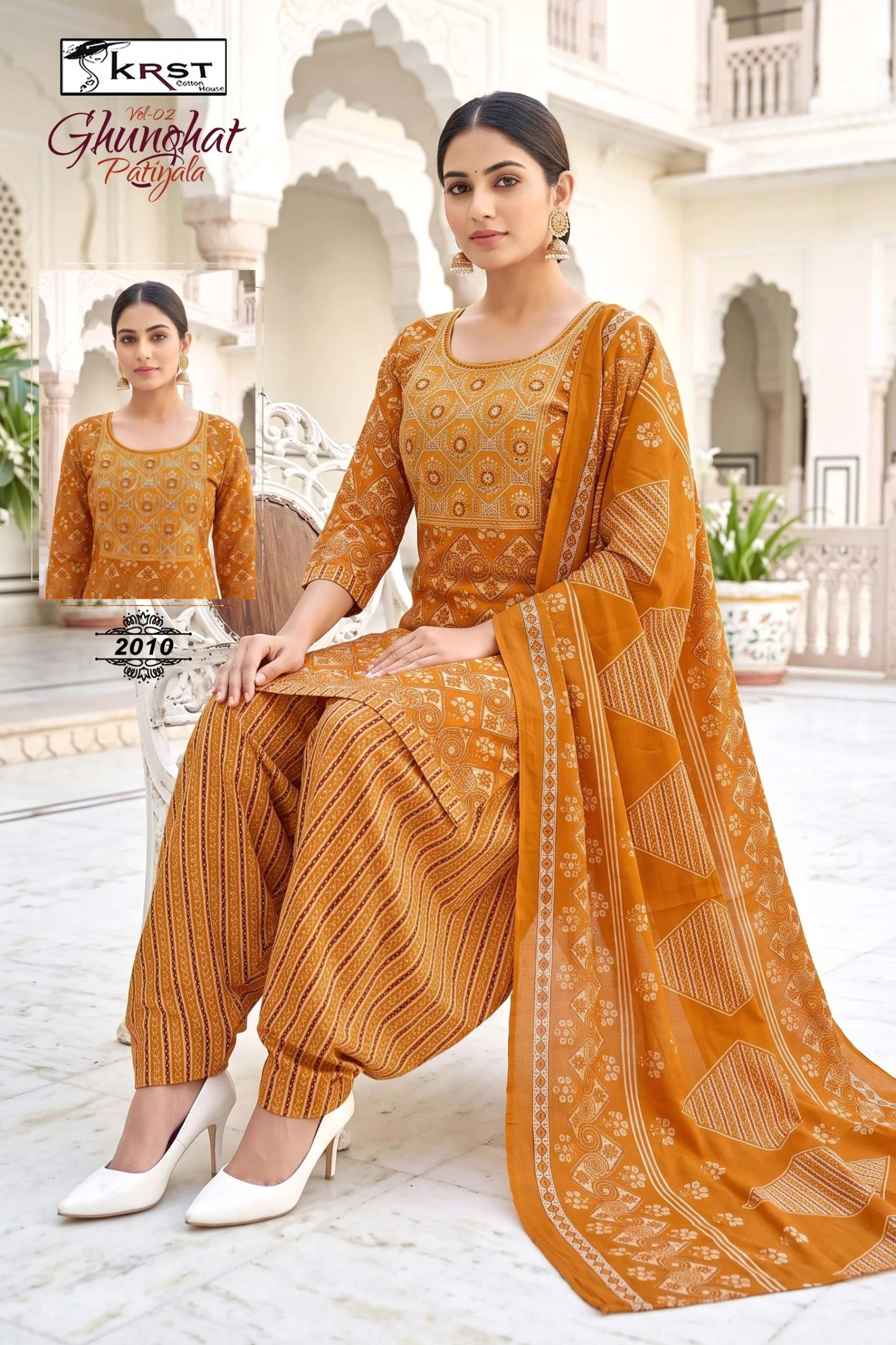 Ghunghat Patiyala Vol 2 Ready Made Collection - Readymade Dress 12