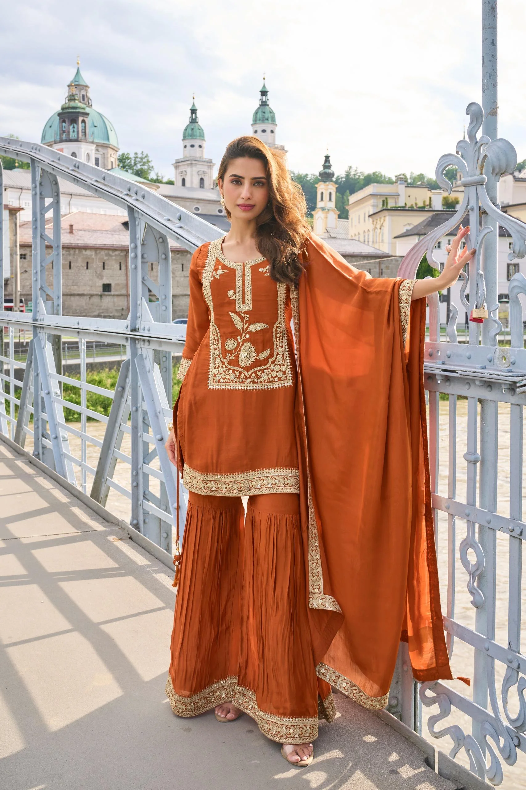 Gulkayra Designer Lavanya 7639 Series Pure Silk Suit With Embroidery Work 3