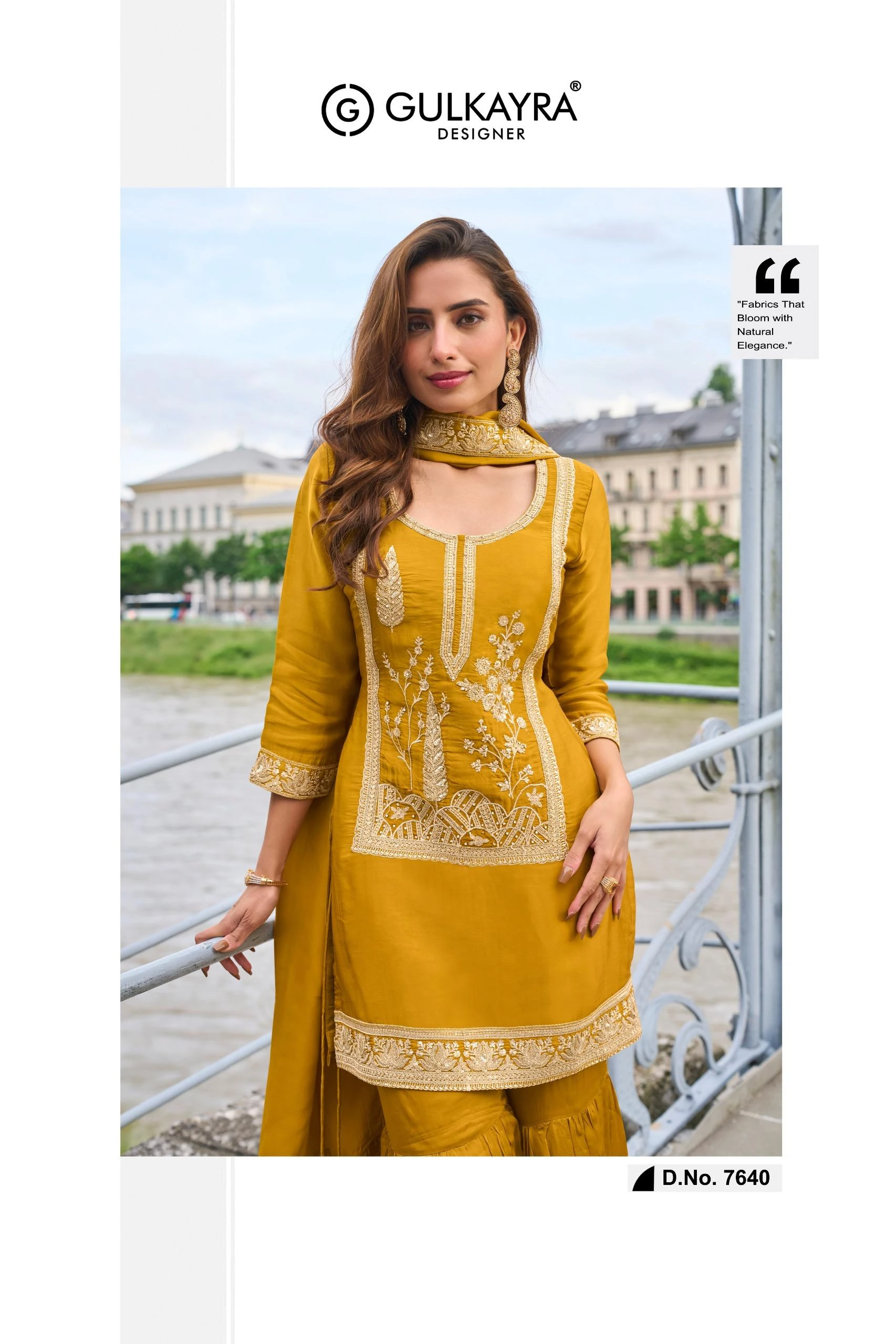 Gulkayra Designer Lavanya 7639 Series Pure Silk Suit With Embroidery Work 4