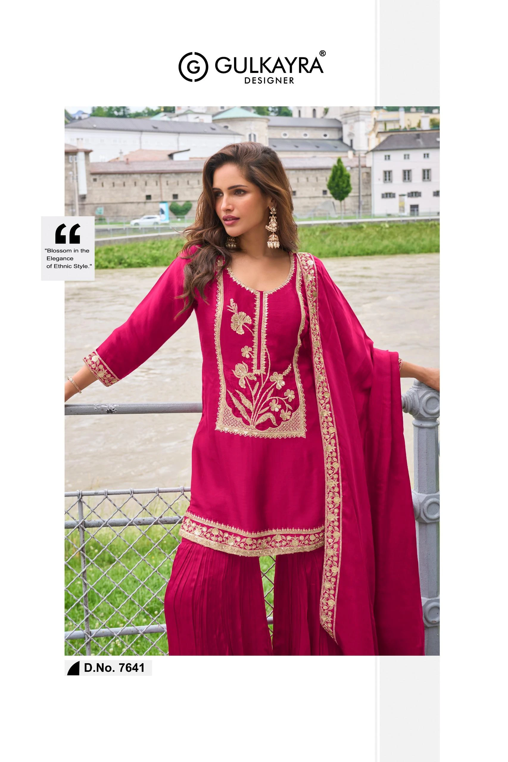 Gulkayra Designer Lavanya 7639 Series Pure Silk Suit With Embroidery Work 5