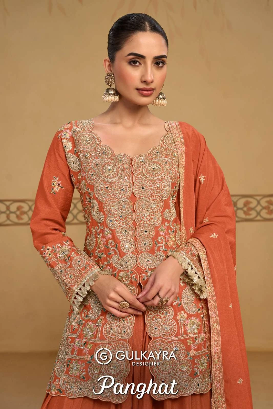 Gulkayra Designer Panghat - Readymade Dress 1