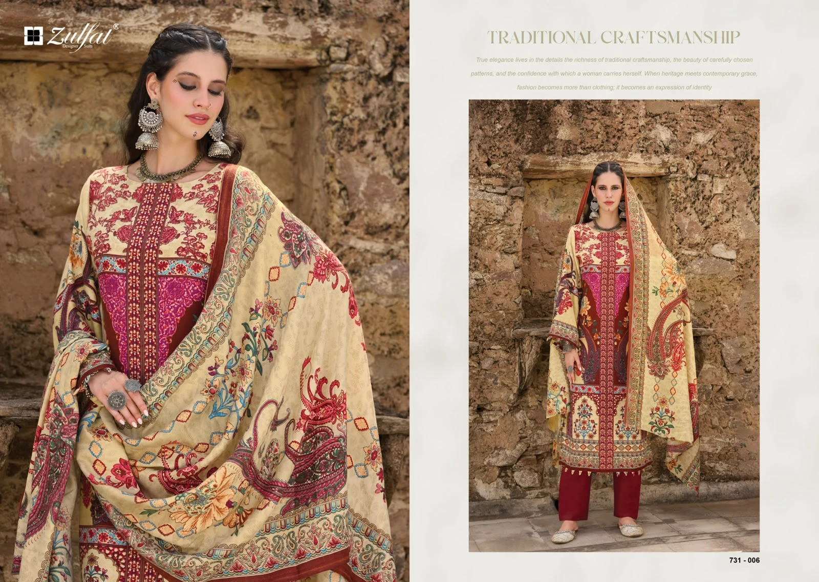 Gulnoor Woollen Pashmina Salwar Suit 2