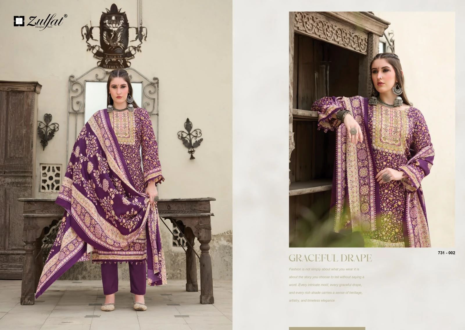 Gulnoor Woollen Pashmina Salwar Suit 7