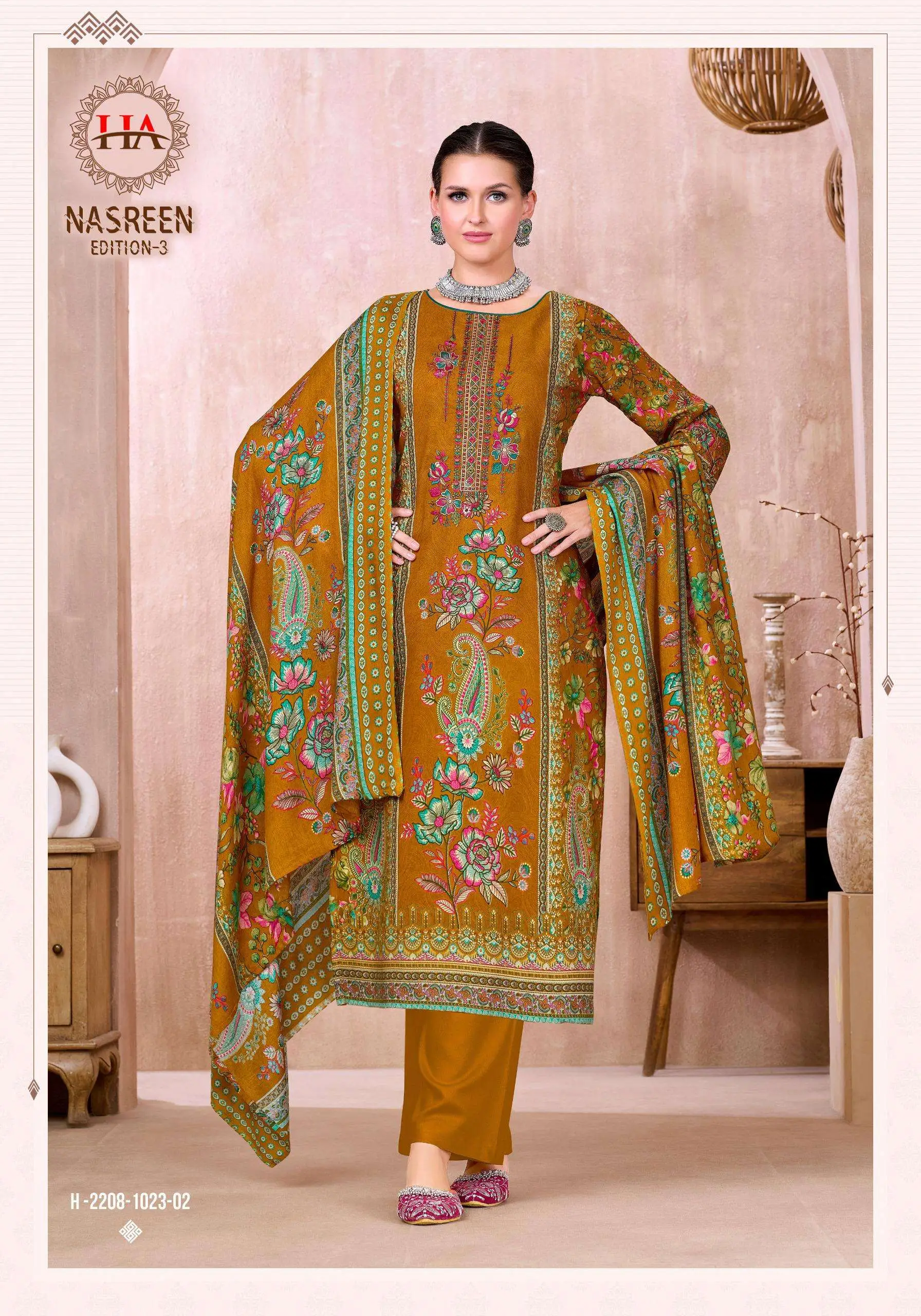 Harshit Fashion Hub Nasreen Edition 3 4