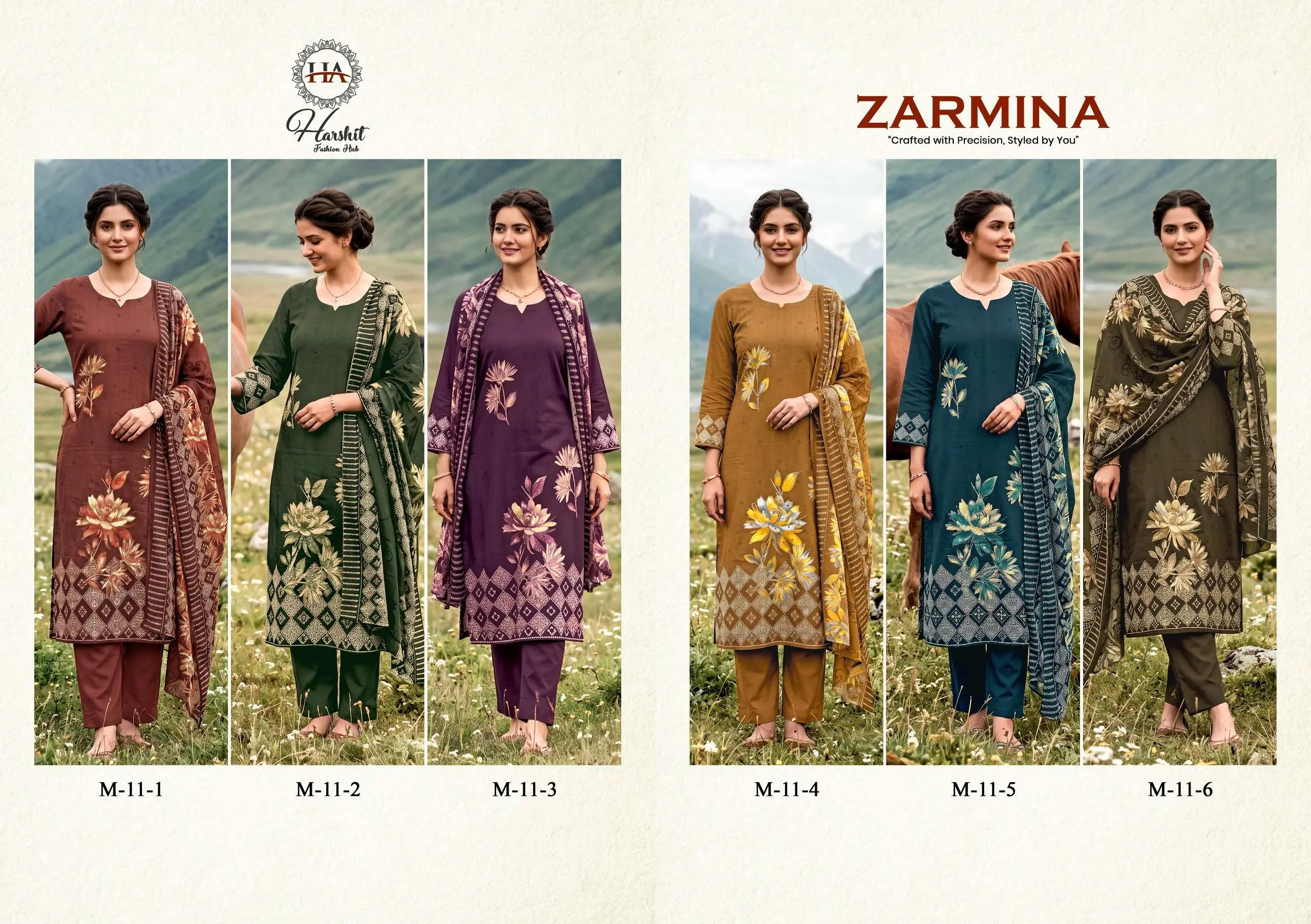 Harshit Fashion Hub Zarmina 8