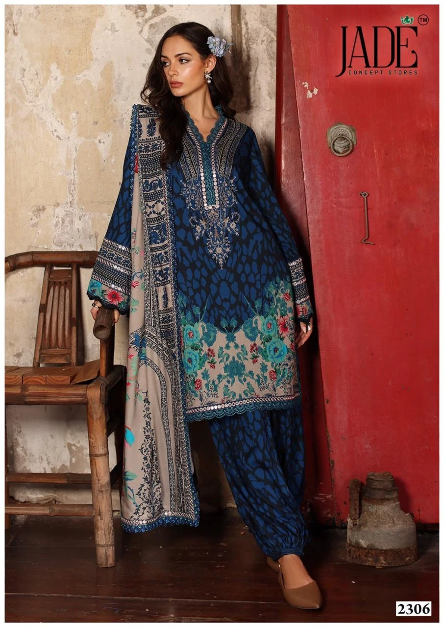 Jade Binsaeed Vol 23 - Readymade Dress 5