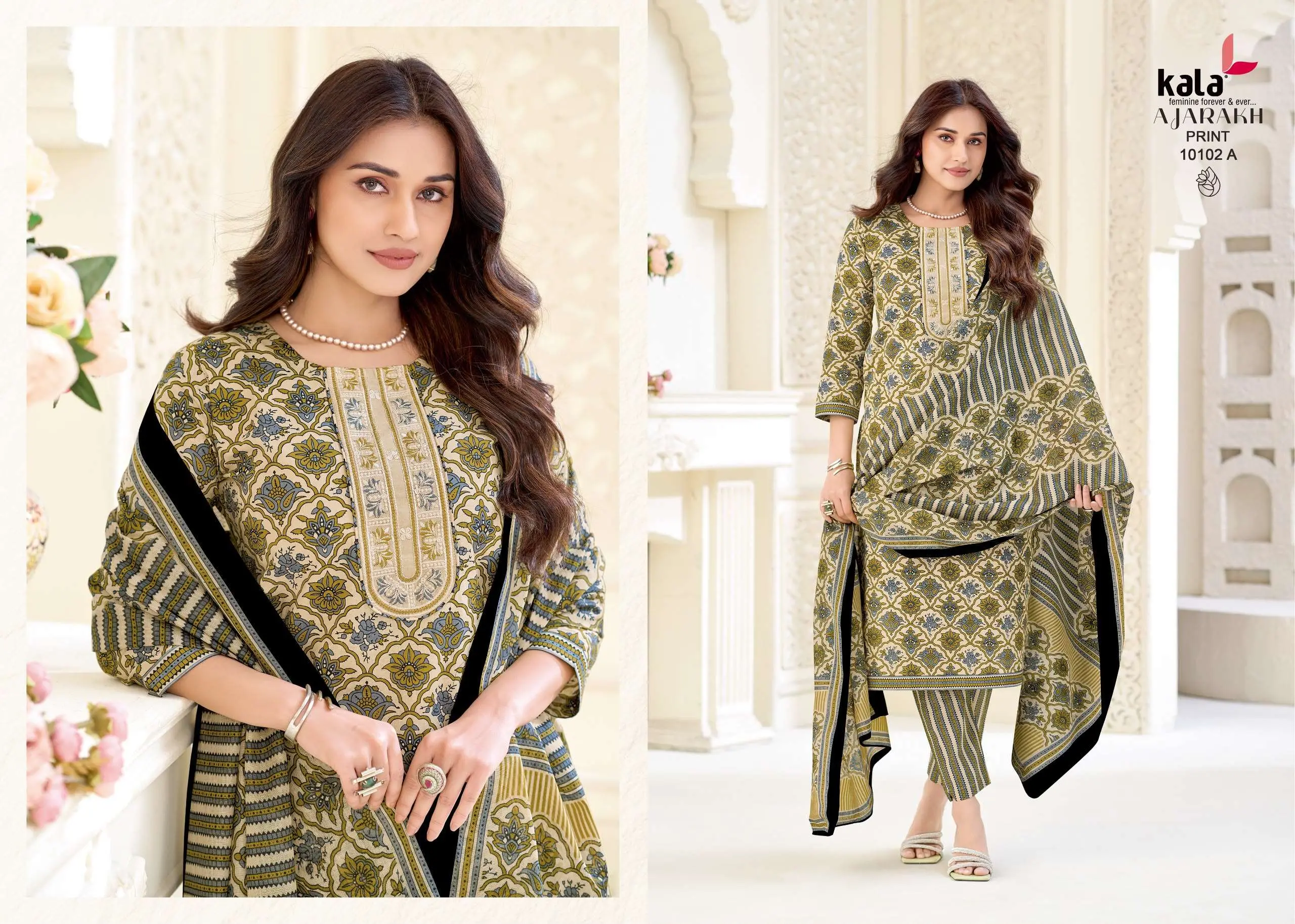 Kala Fashion Ajrakh Special Vol 1 Ready Made Collection - Readymade Dress 2