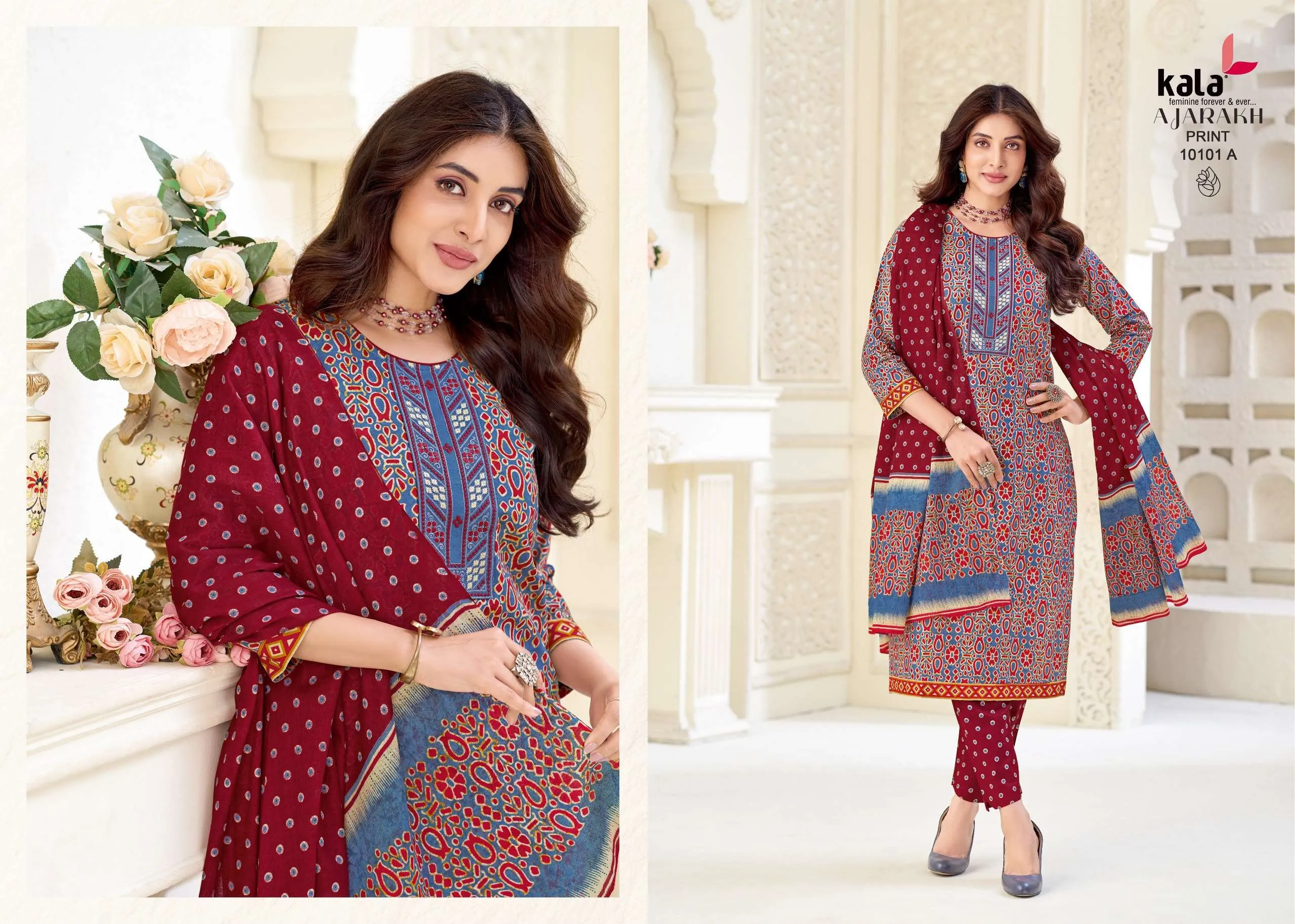 Kala Fashion Ajrakh Special Vol 1 Ready Made Collection - Readymade Dress 5
