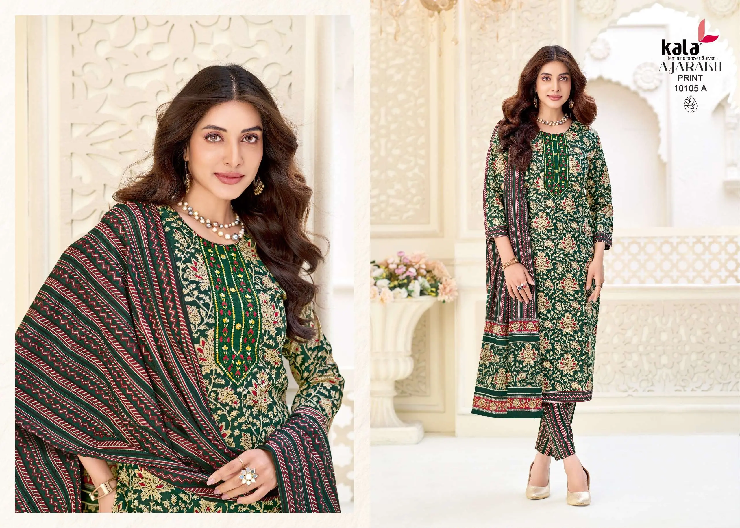 Kala Fashion Ajrakh Special Vol 1 Ready Made Collection - Readymade Dress 9