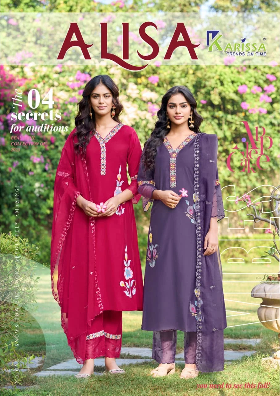 Karissa Alisa A-Line Viscose Suit