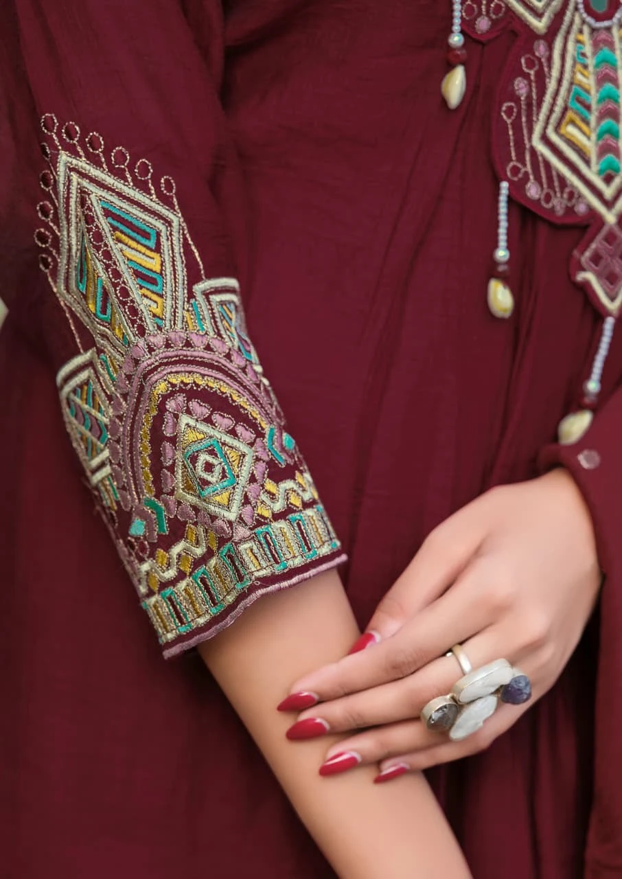 Karissa Supriya Hand Mirror Work Salwar Suit Collection 6