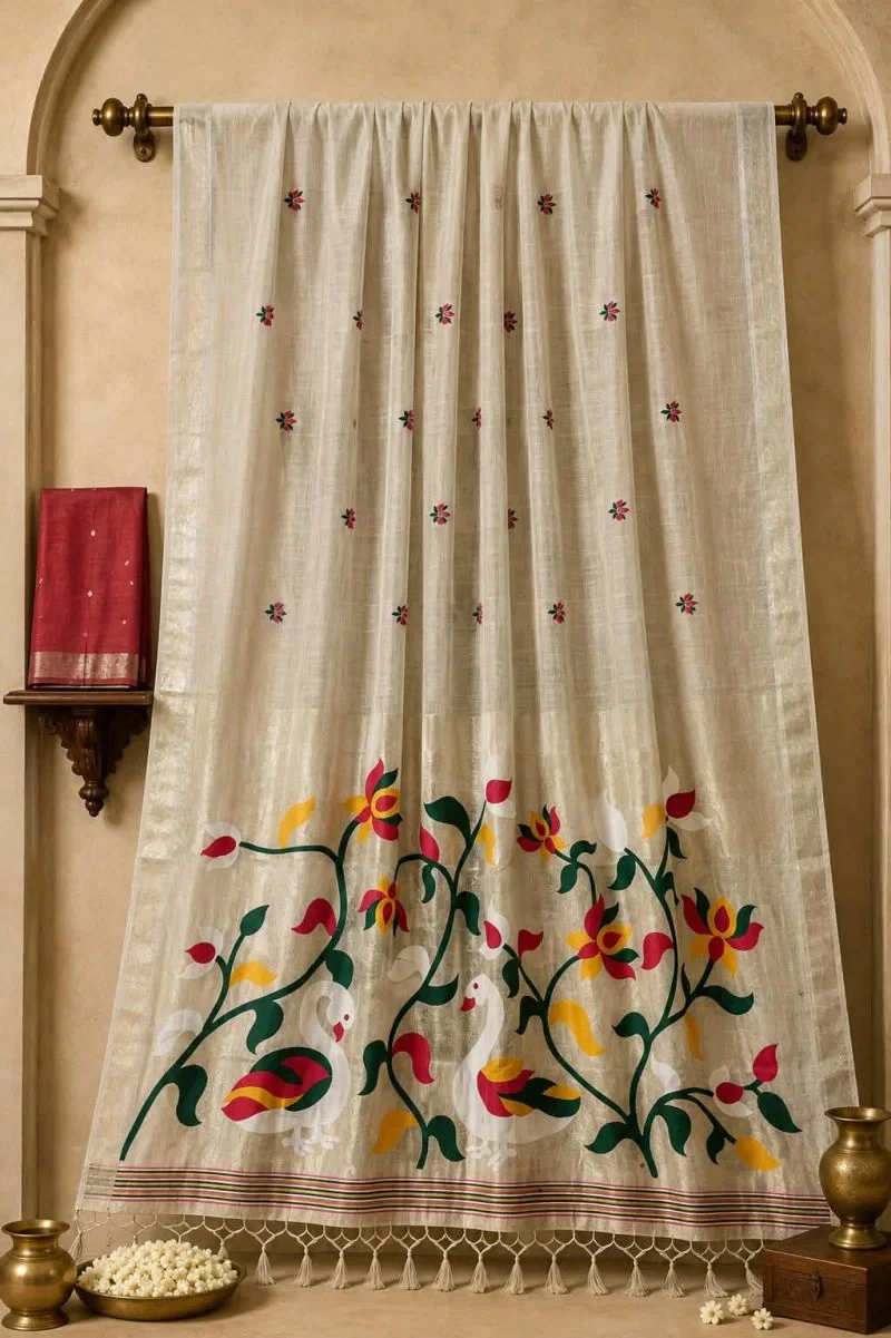 Karma Vol 1 Peshwai Cotton Zari Work Saree Collection 2