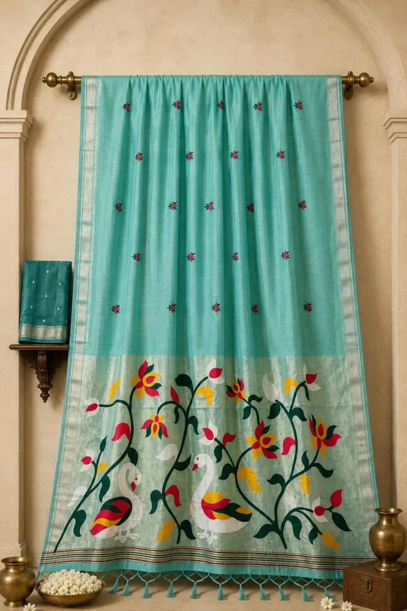 Karma Vol 1 Peshwai Cotton Zari Work Saree Collection 7