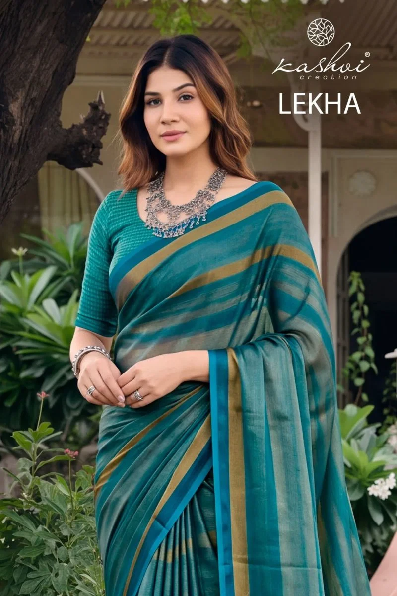Kashvi Lekha Vol 1 Georgette Printed Saree Collection