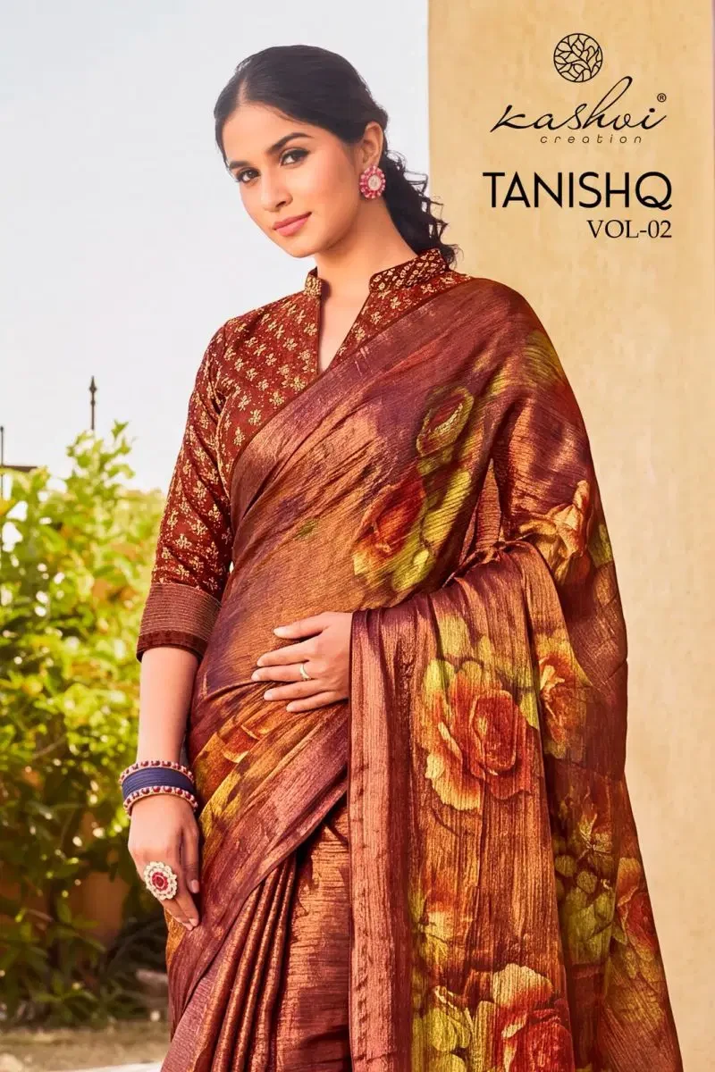 Kashvi Tanishq Vol 2 Siya Silk Digital Printed Saree Collection 1