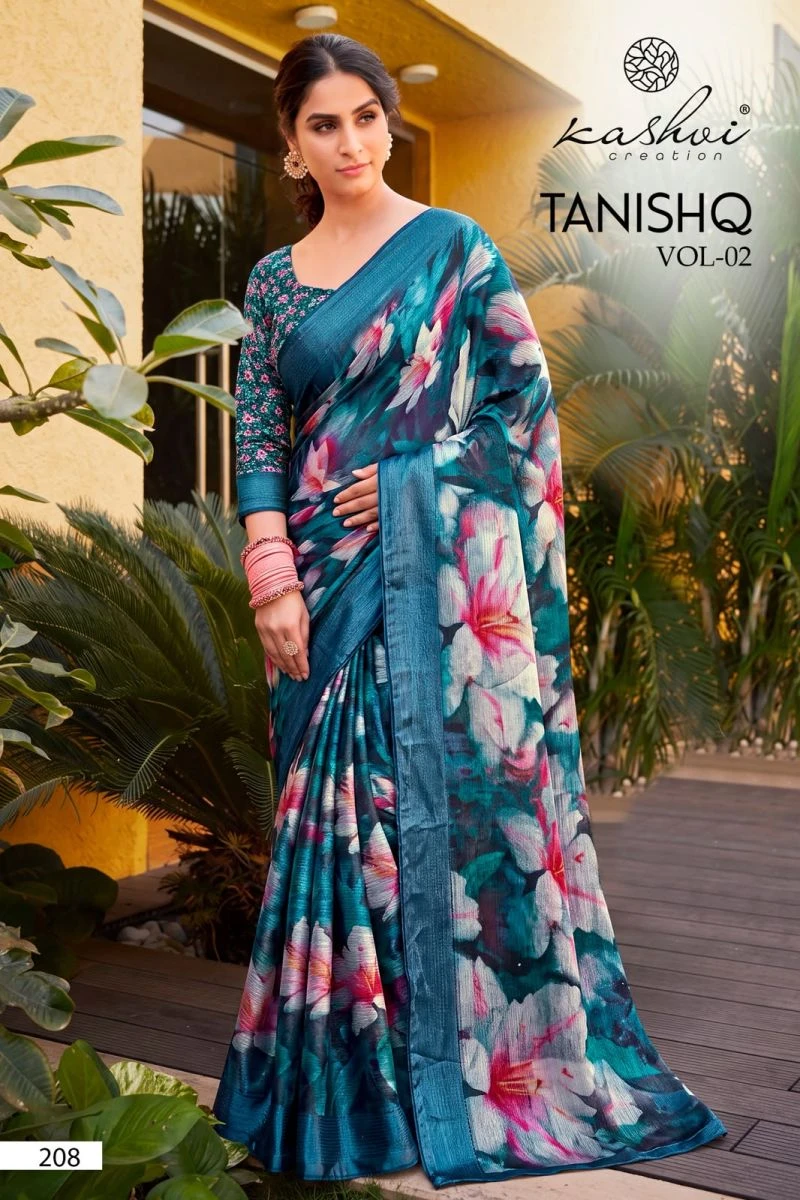 Kashvi Tanishq Vol 2 Siya Silk Digital Printed Saree Collection 2