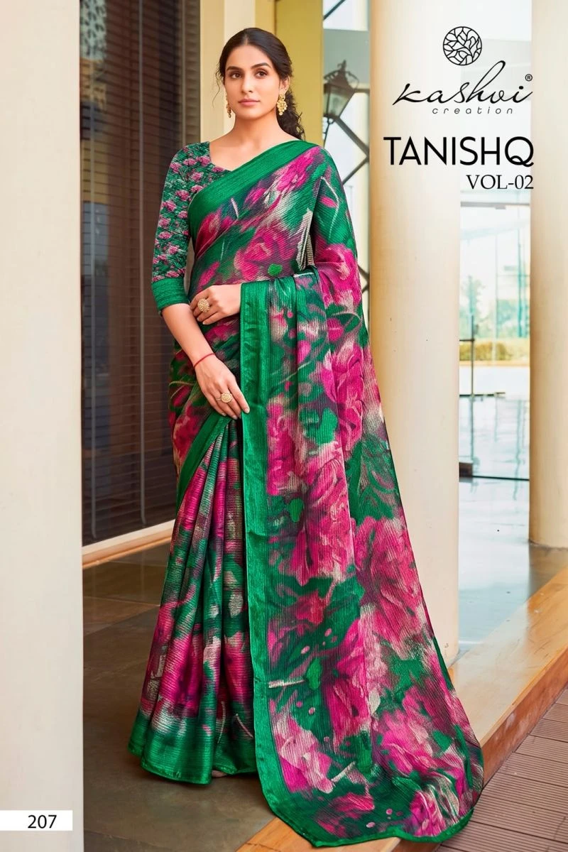 Kashvi Tanishq Vol 2 Siya Silk Digital Printed Saree Collection 4